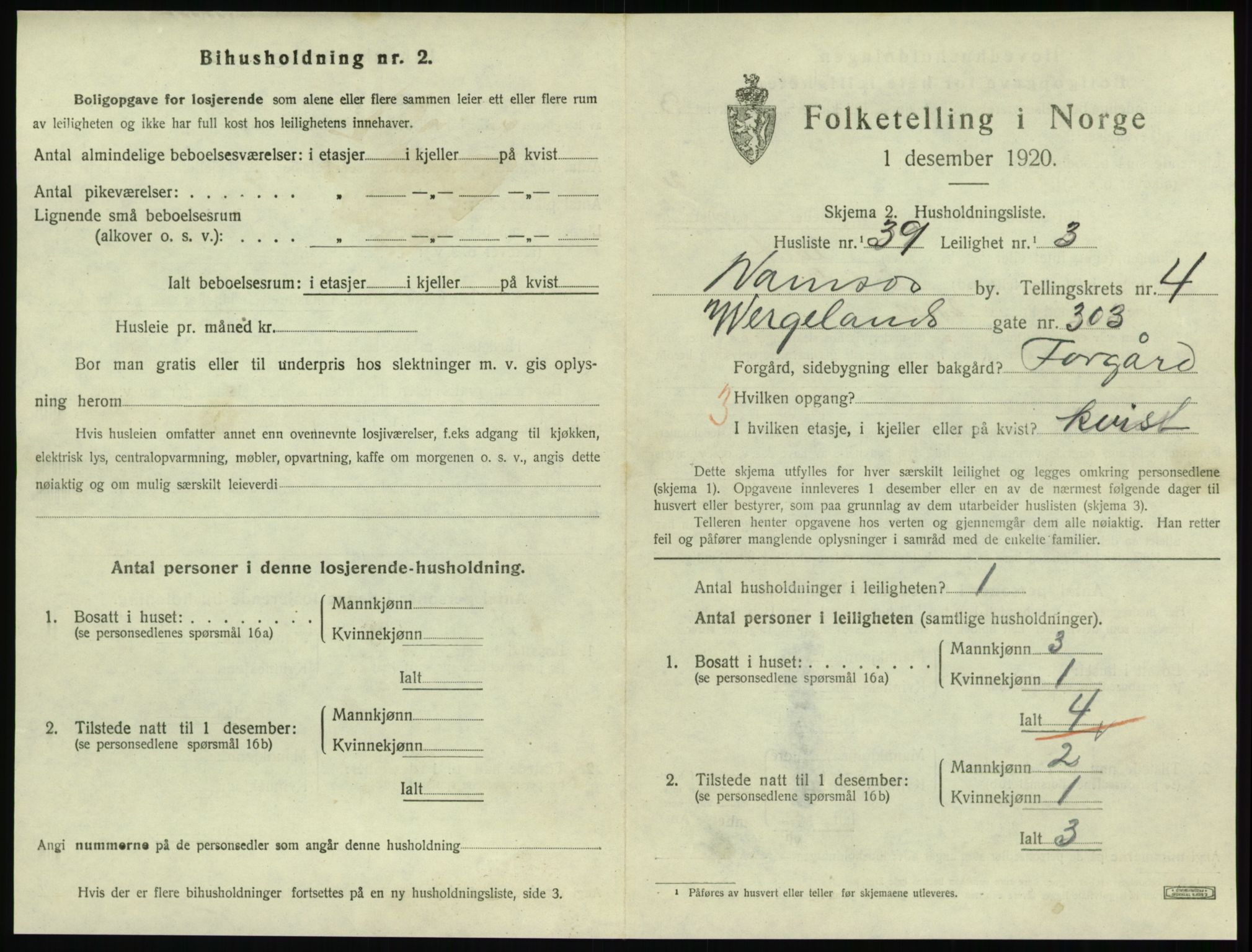 SAT, Folketelling 1920 for 1703 Namsos ladested, 1920, s. 1547