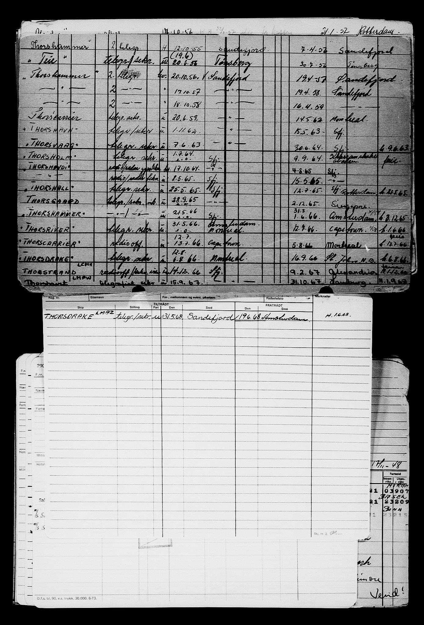 Direktoratet for sjømenn, AV/RA-S-3545/G/Gb/L0167: Hovedkort, 1919, s. 444