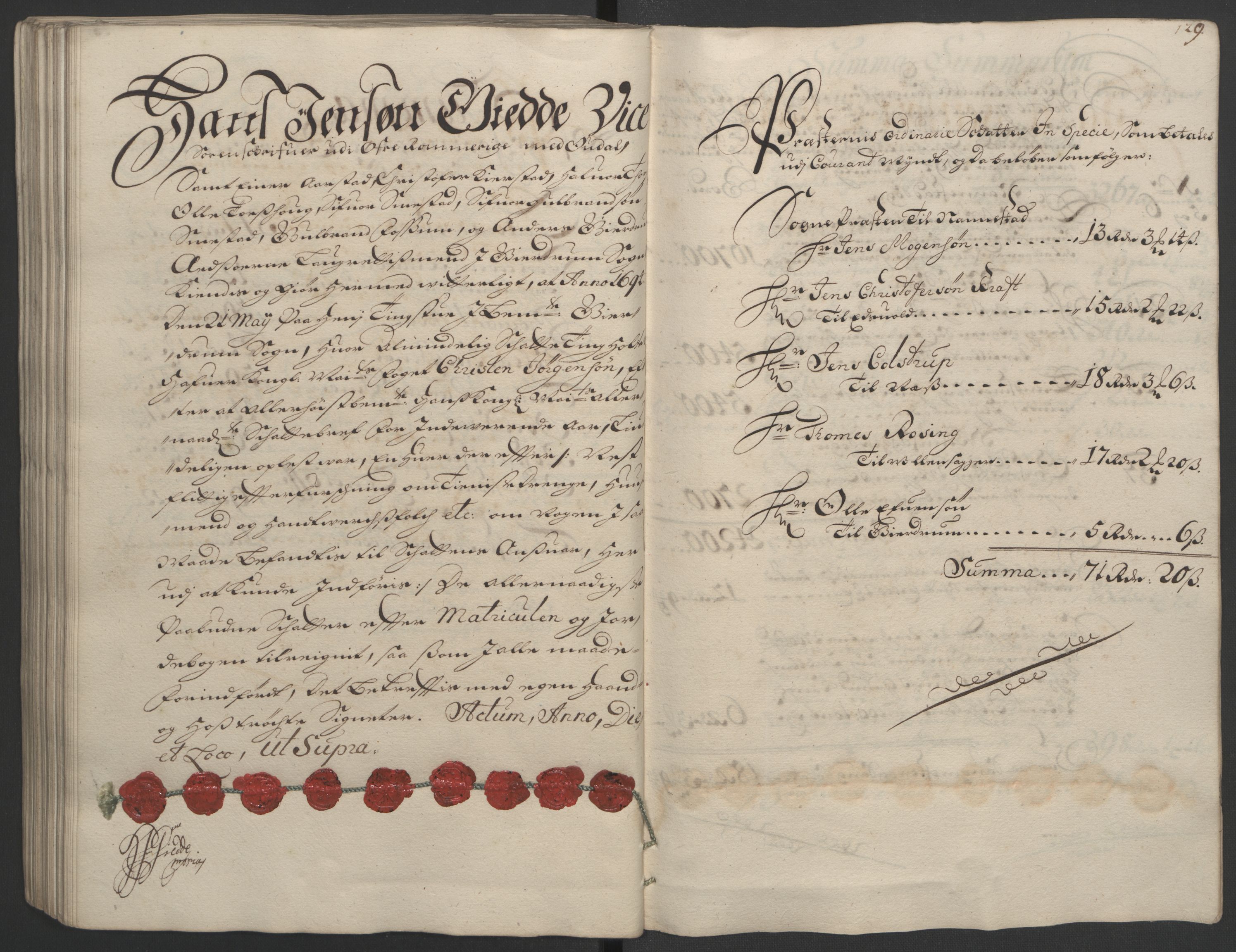 Rentekammeret inntil 1814, Reviderte regnskaper, Fogderegnskap, AV/RA-EA-4092/R12/L0706: Fogderegnskap Øvre Romerike, 1694, s. 231