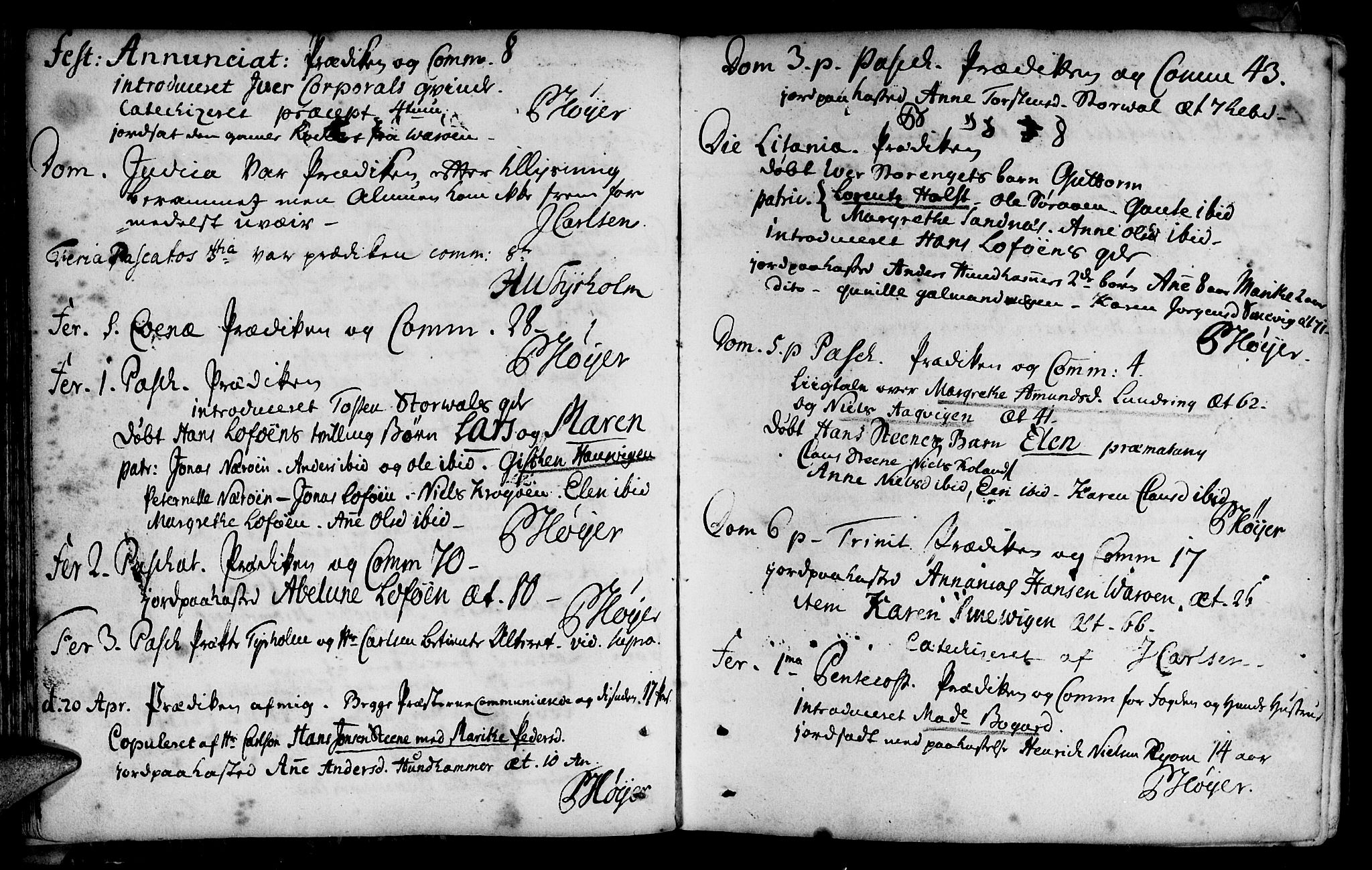 Ministerialprotokoller, klokkerbøker og fødselsregistre - Nord-Trøndelag, AV/SAT-A-1458/784/L0665: Ministerialbok nr. 784A01, 1730-1785