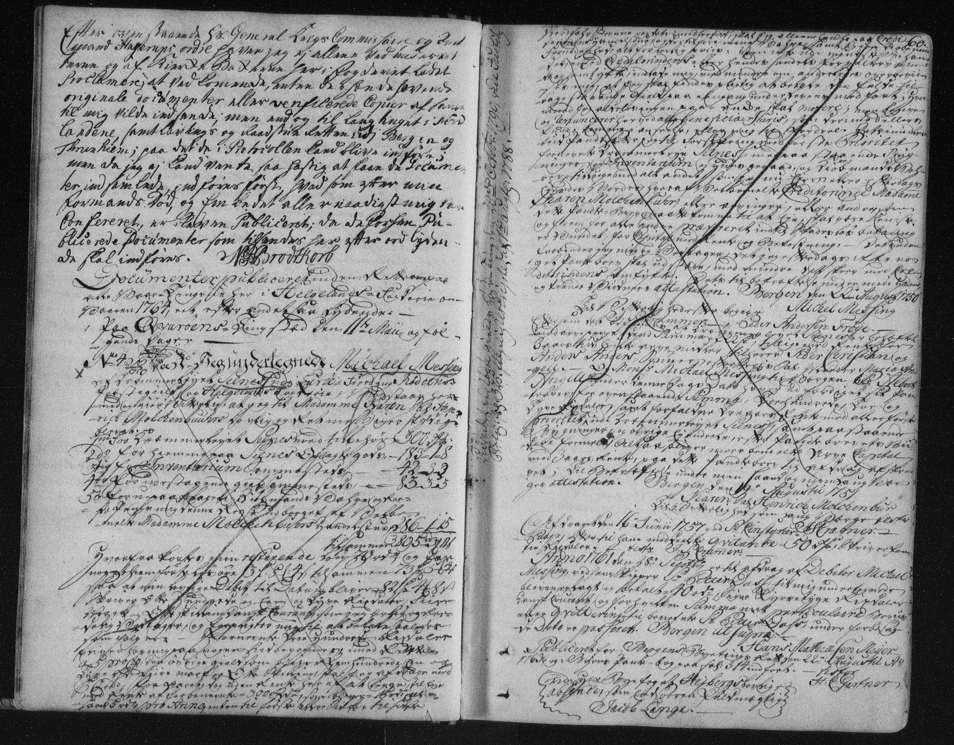 Helgeland sorenskriveri, SAT/A-0004/2/2C/L0003: Pantebok nr. 2, 1751-1783, s. 60