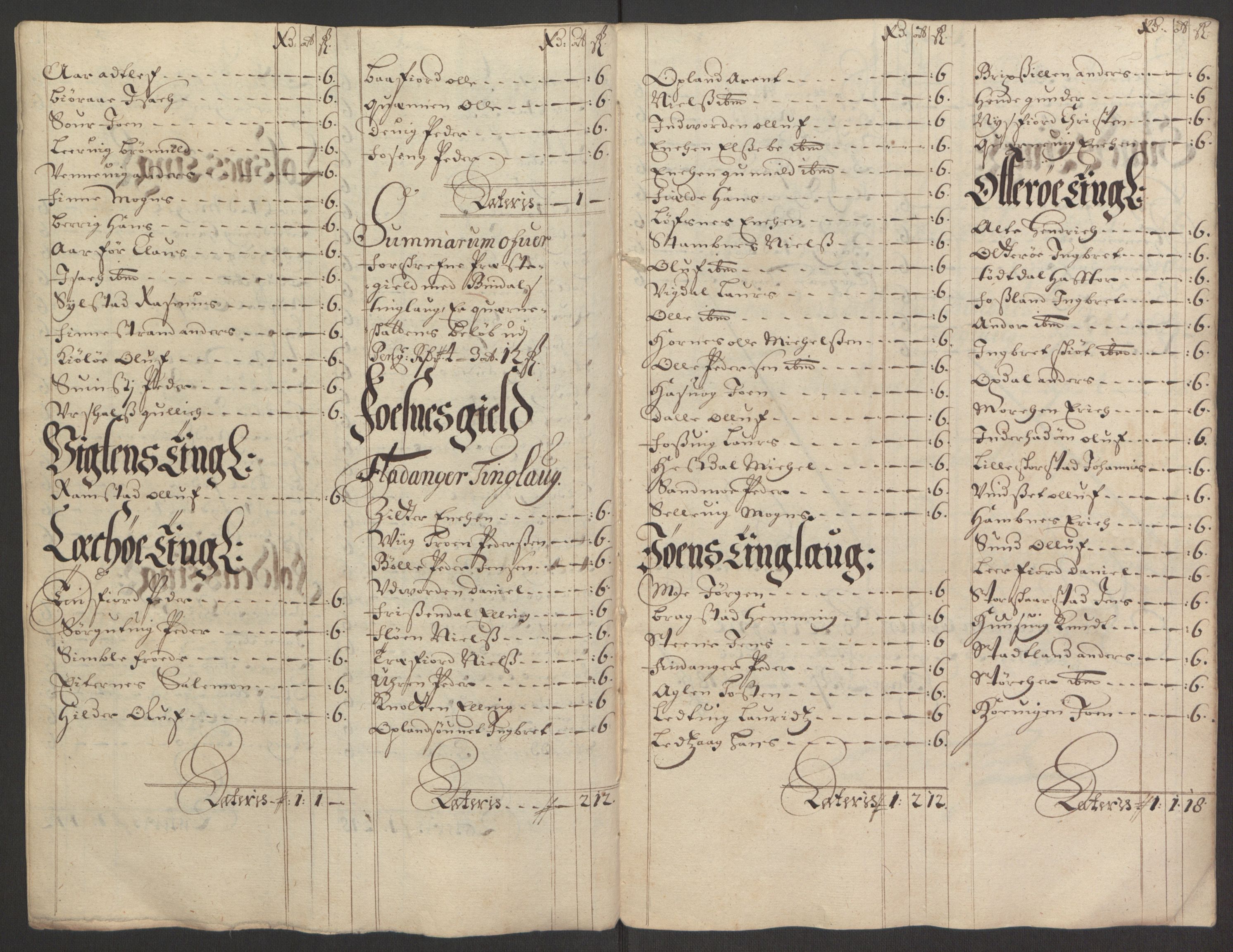 Rentekammeret inntil 1814, Reviderte regnskaper, Fogderegnskap, RA/EA-4092/R64/L4424: Fogderegnskap Namdal, 1692-1695, s. 245