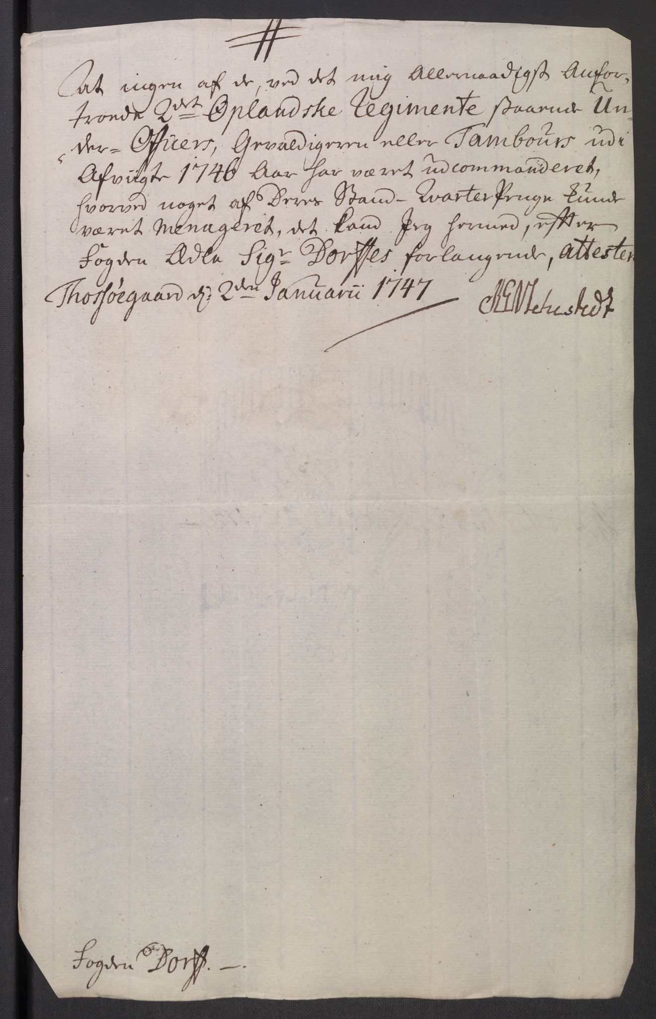 Rentekammeret inntil 1814, Reviderte regnskaper, Fogderegnskap, AV/RA-EA-4092/R18/L1345: Fogderegnskap Hadeland, Toten og Valdres, 1745-1746, s. 395