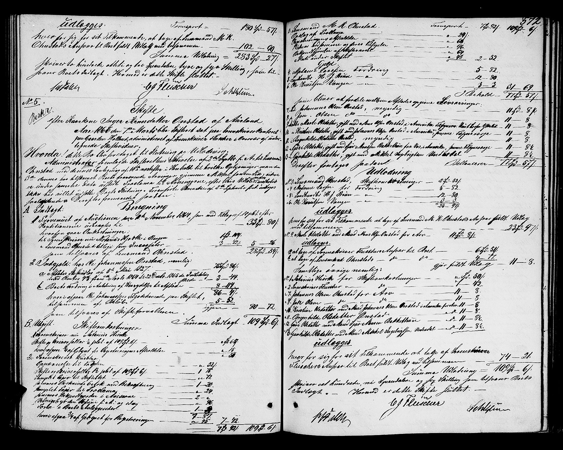 Ytre Sogn tingrett, AV/SAB-A-2601/1/H/Hc/L0001a: Skifteutlodningsprotokoll, 1853-1868, s. 571b-572a