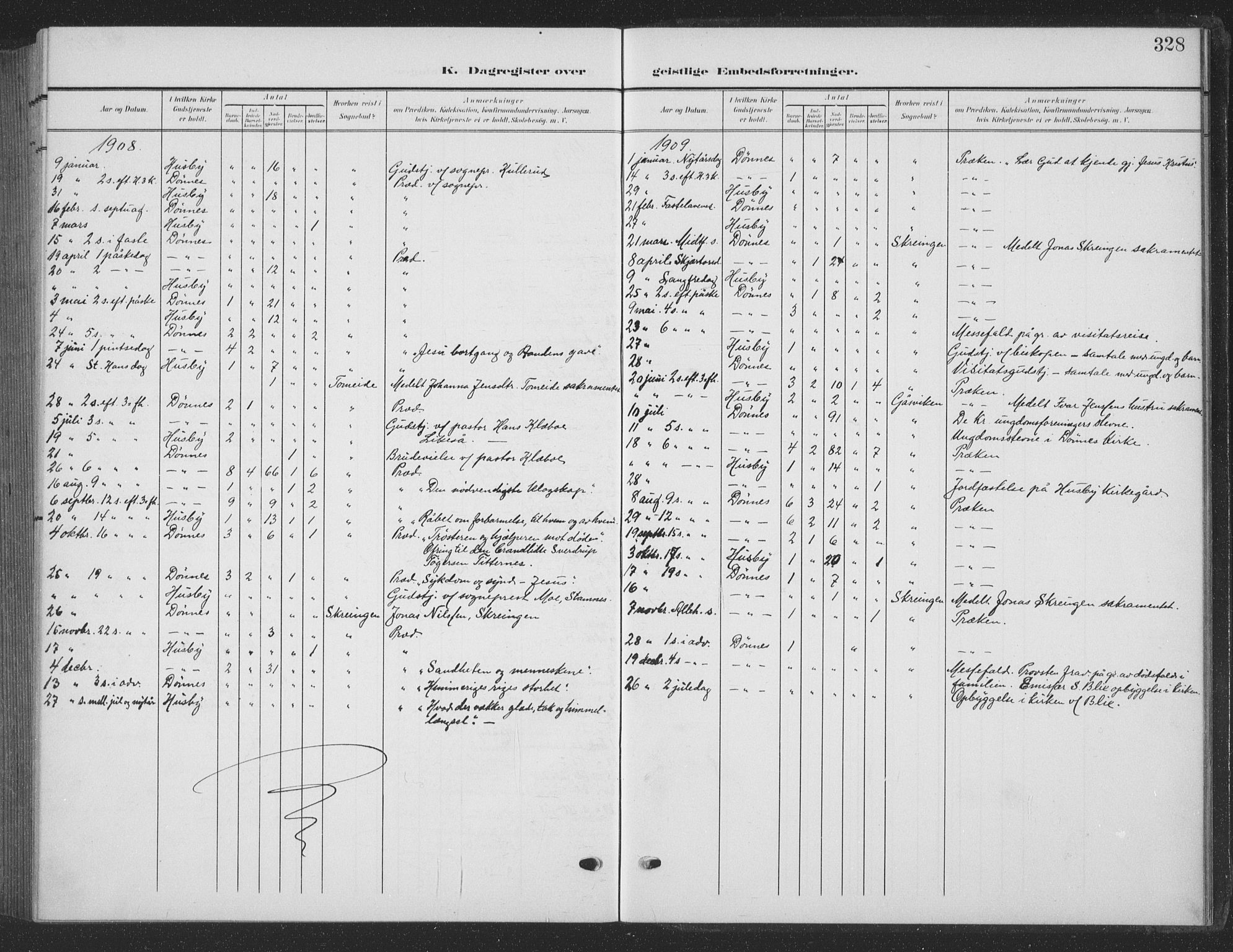 Ministerialprotokoller, klokkerbøker og fødselsregistre - Nordland, AV/SAT-A-1459/835/L0533: Klokkerbok nr. 835C05, 1906-1939, s. 328