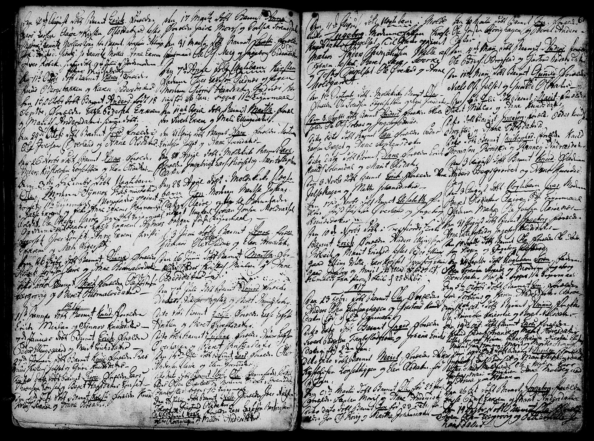 Ministerialprotokoller, klokkerbøker og fødselsregistre - Møre og Romsdal, AV/SAT-A-1454/555/L0649: Ministerialbok nr. 555A02 /1, 1795-1821, s. 61
