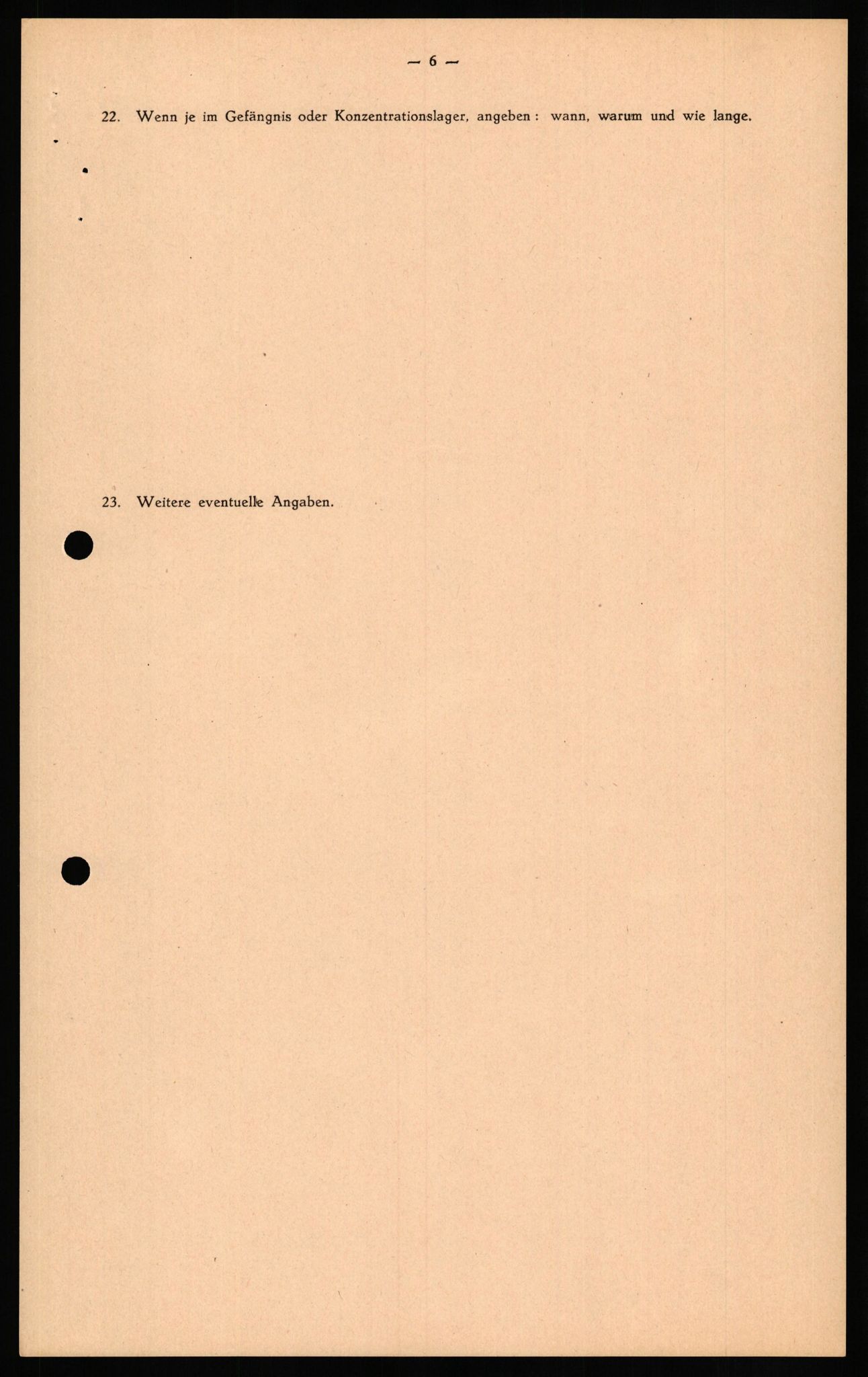 Forsvaret, Forsvarets overkommando II, RA/RAFA-3915/D/Db/L0029: CI Questionaires. Tyske okkupasjonsstyrker i Norge. Tyskere., 1945-1946, s. 372