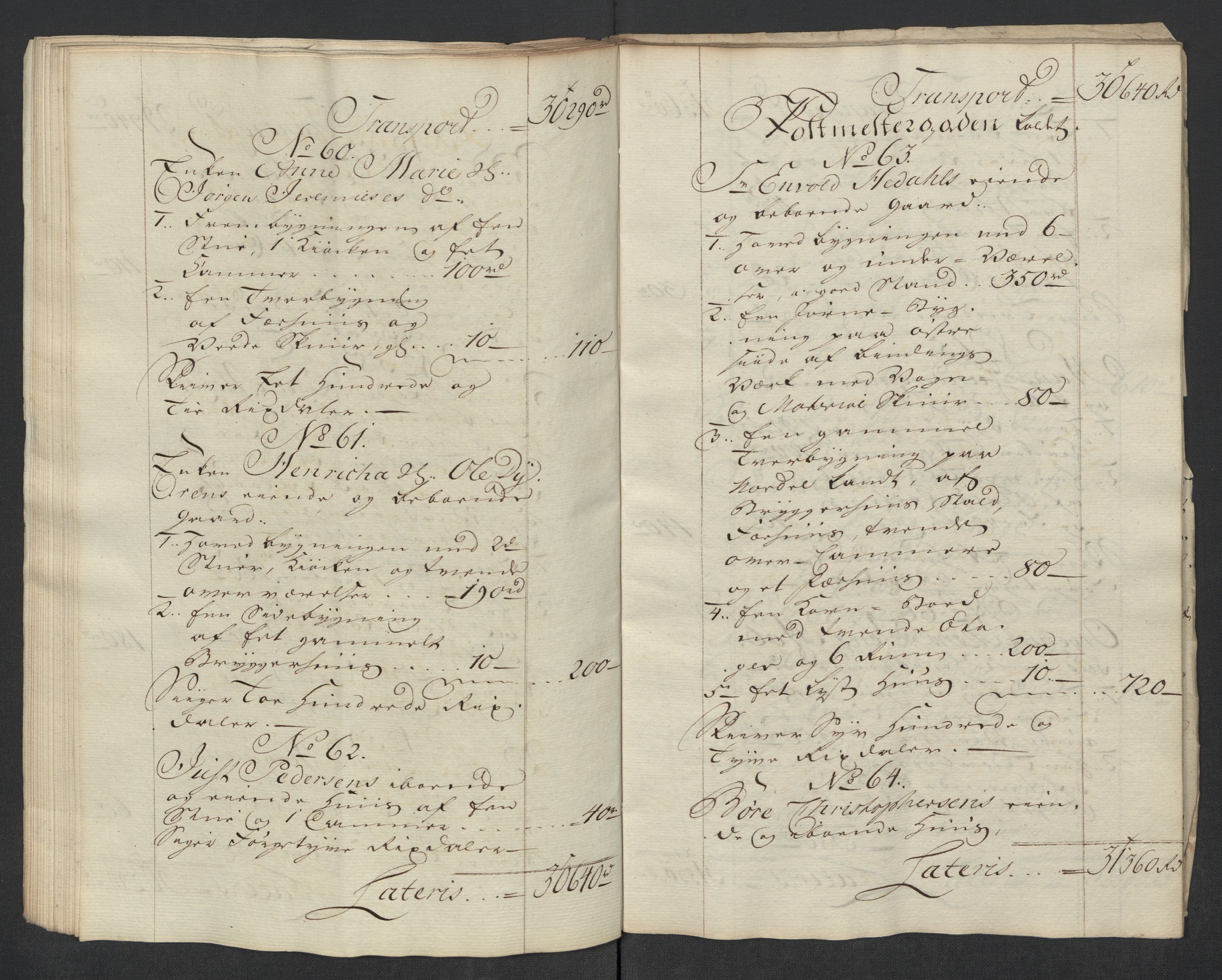 Kommersekollegiet, Brannforsikringskontoret 1767-1814, AV/RA-EA-5458/F/Fa/L0040/0001: Moss / Branntakstprotokoll, 1765, s. 21