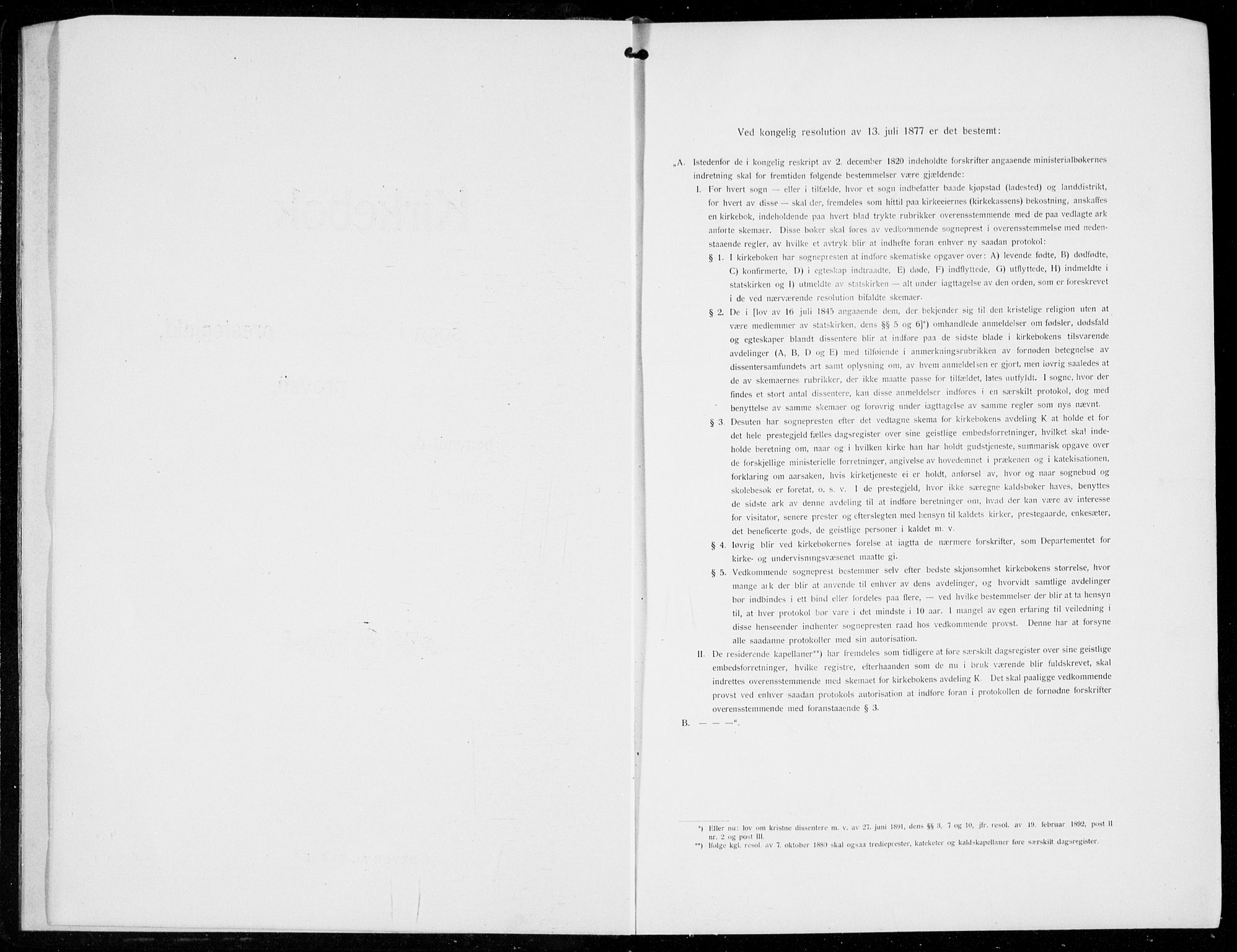 Domkirken sokneprestembete, SAB/A-74801/H/Hab/L0026: Klokkerbok nr. C 6, 1916-1933