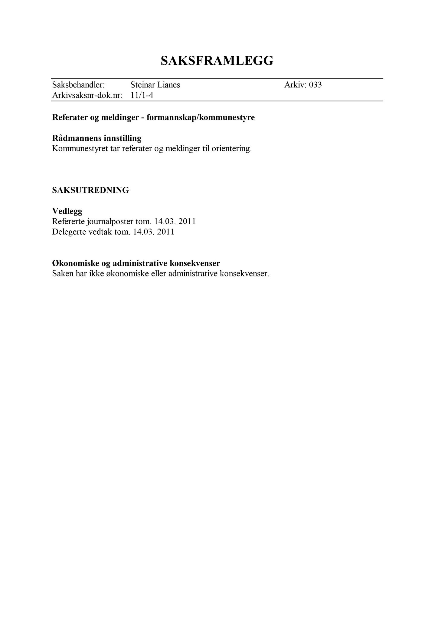 Klæbu Kommune, TRKO/KK/01-KS/L004: Kommunestyret - Møtedokumenter, 2011, s. 94