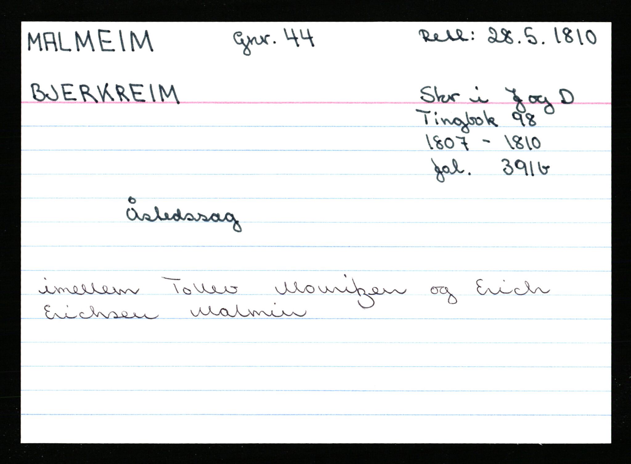 Statsarkivet i Stavanger, AV/SAST-A-101971/03/Y/Ym/L0037: Åstedskort sortert etter gårdsnavn: Lædre - Mauland, 1600-1950, s. 345
