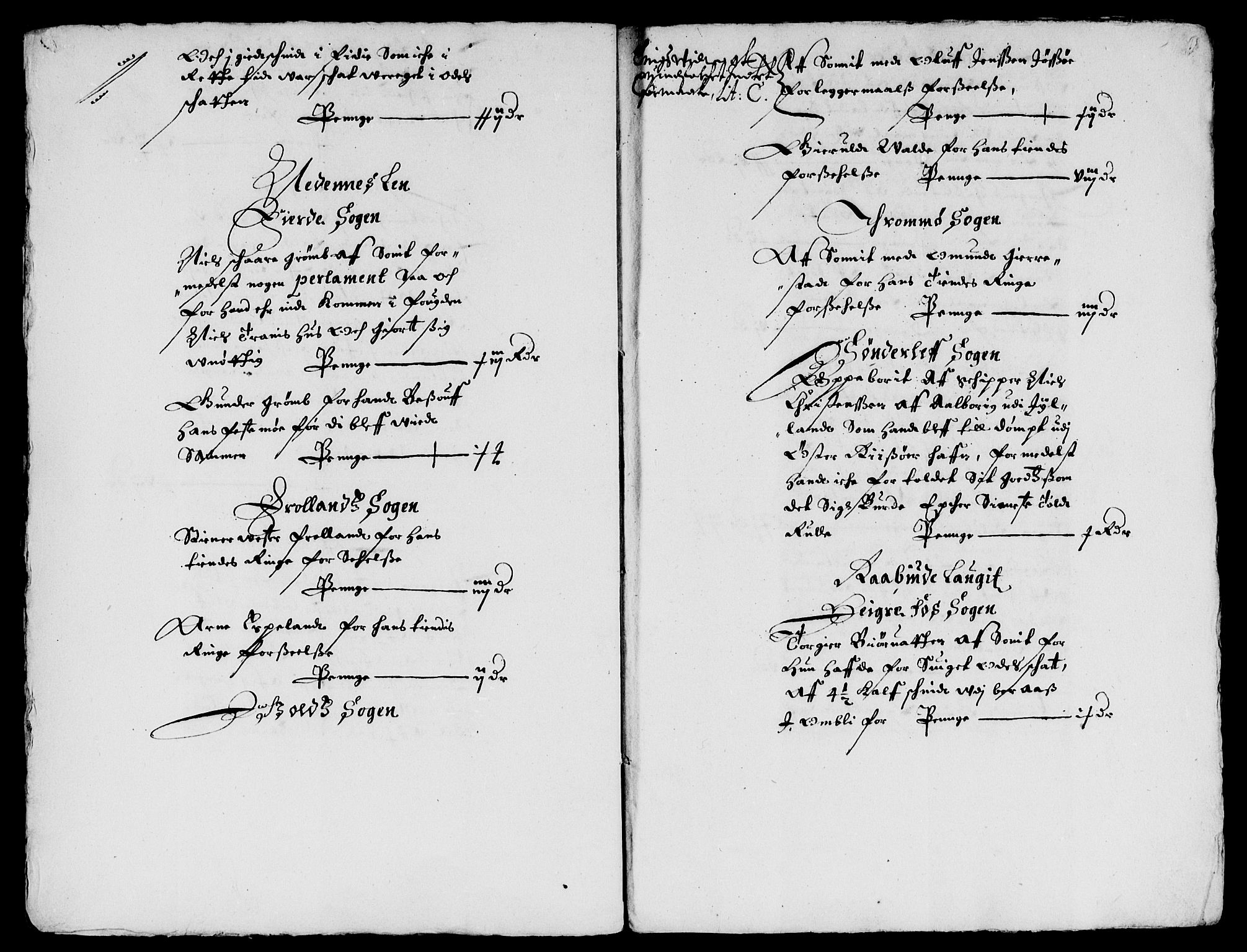 Rentekammeret inntil 1814, Reviderte regnskaper, Lensregnskaper, AV/RA-EA-5023/R/Rb/Rbq/L0039: Nedenes len. Mandals len. Råbyggelag., 1649-1651