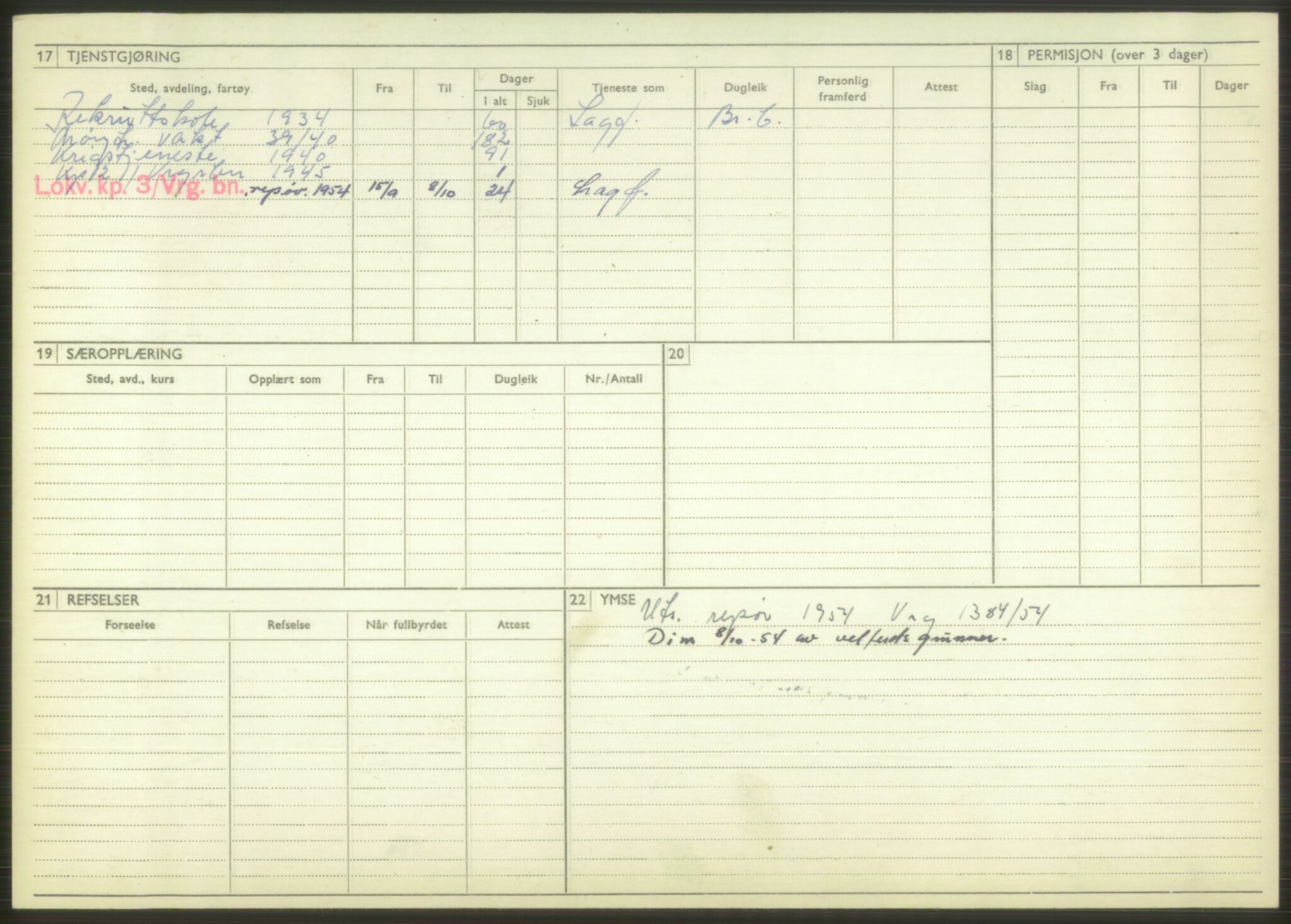 Forsvaret, Varanger bataljon, AV/RA-RAFA-2258/1/D/L0444: Rulleblad for menige født 1913-1914, 1913-1914, s. 27