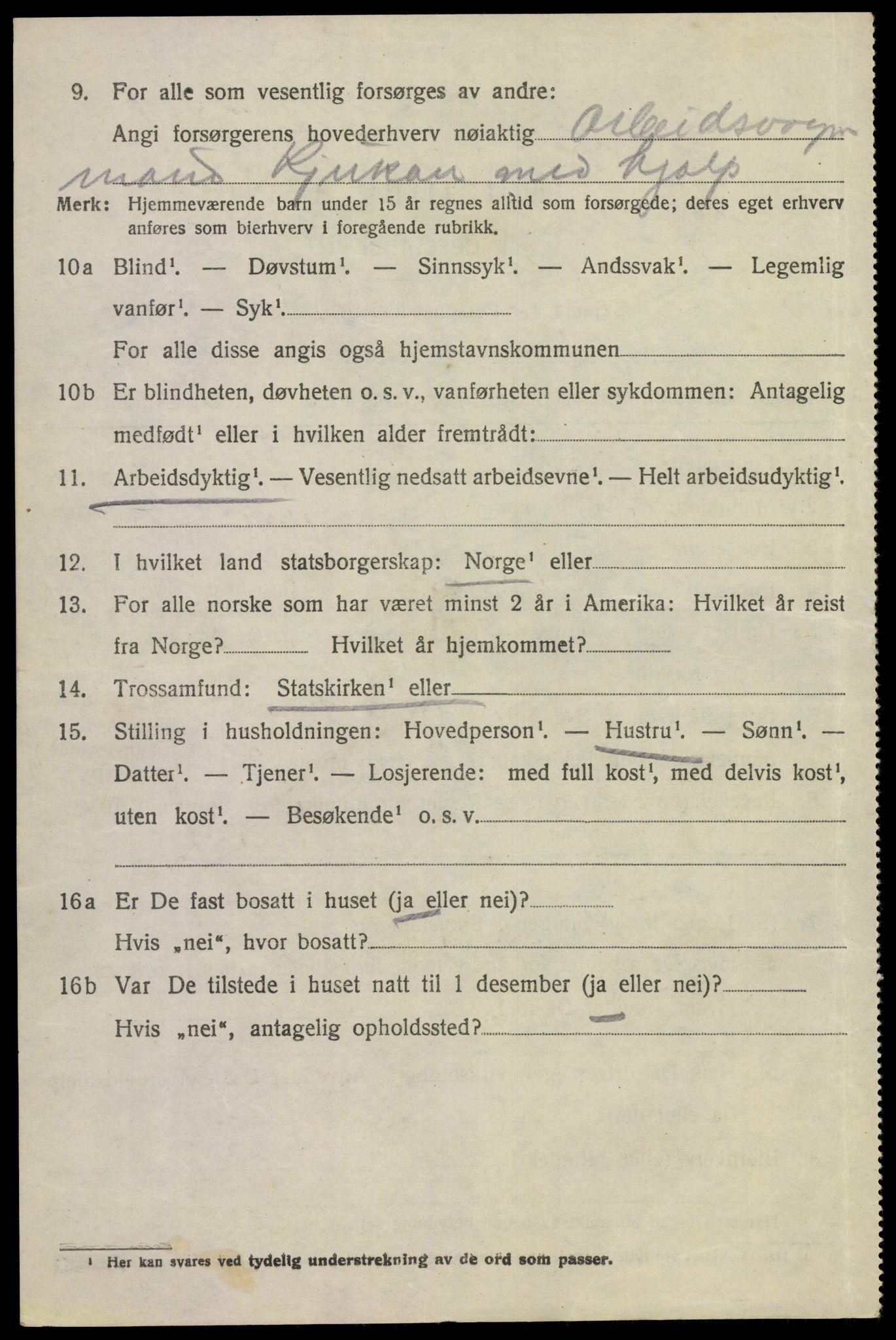 SAKO, Folketelling 1920 for 0826 Tinn herred, 1920, s. 17697