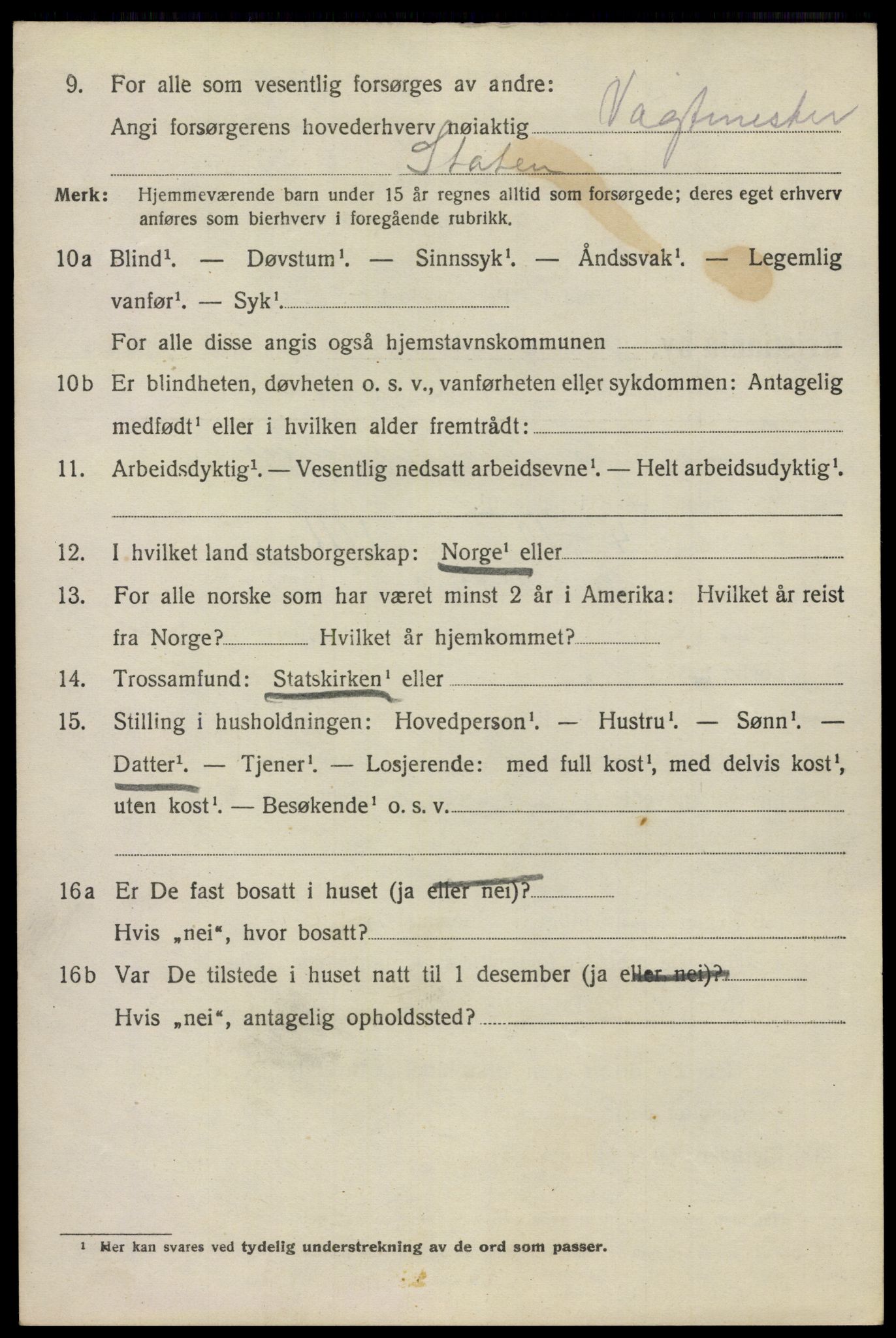SAO, Folketelling 1920 for 0301 Kristiania kjøpstad, 1920, s. 202492