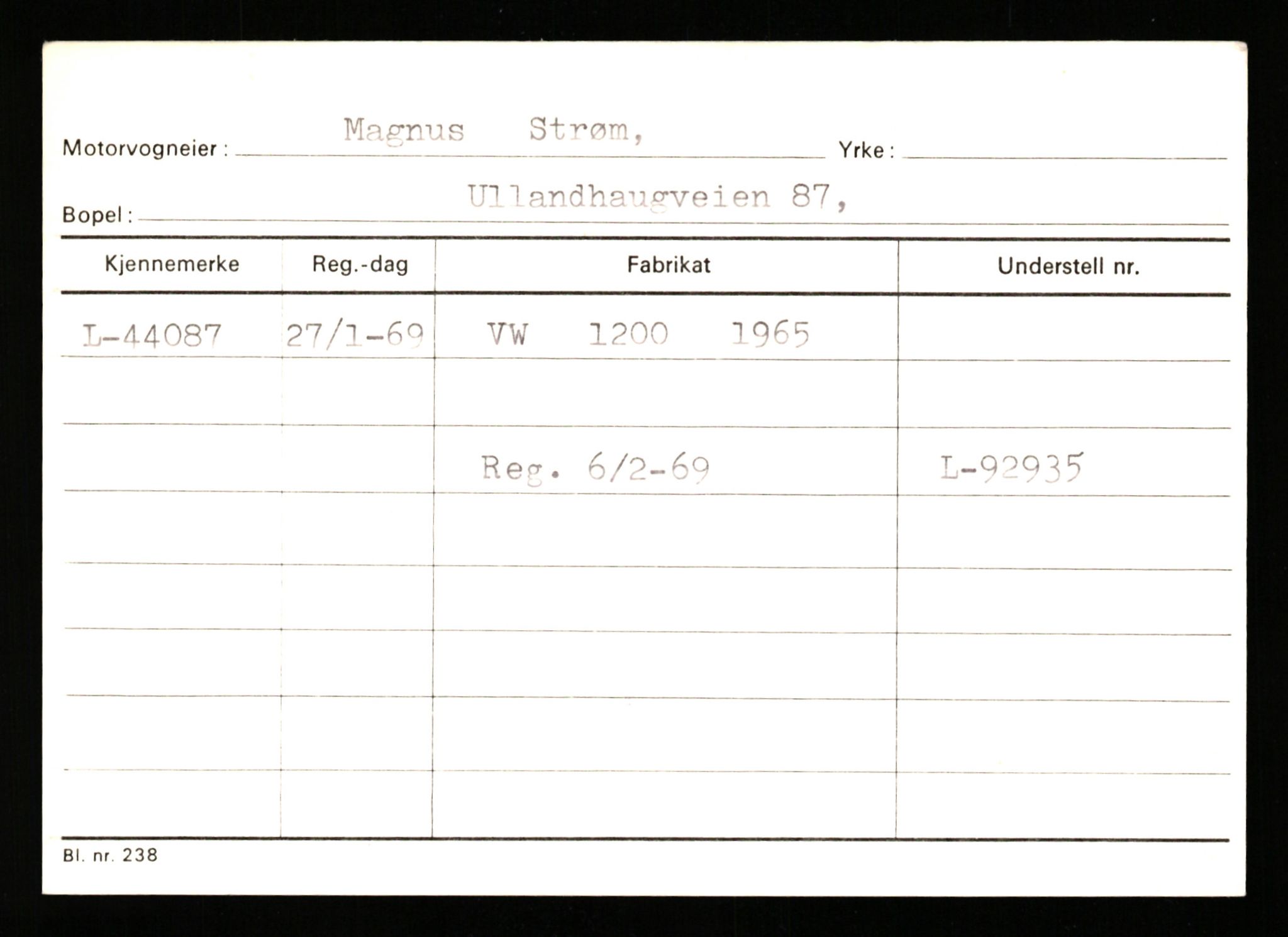 Stavanger trafikkstasjon, SAST/A-101942/0/G/L0006: Registreringsnummer: 34250 - 49007, 1930-1971, s. 2564