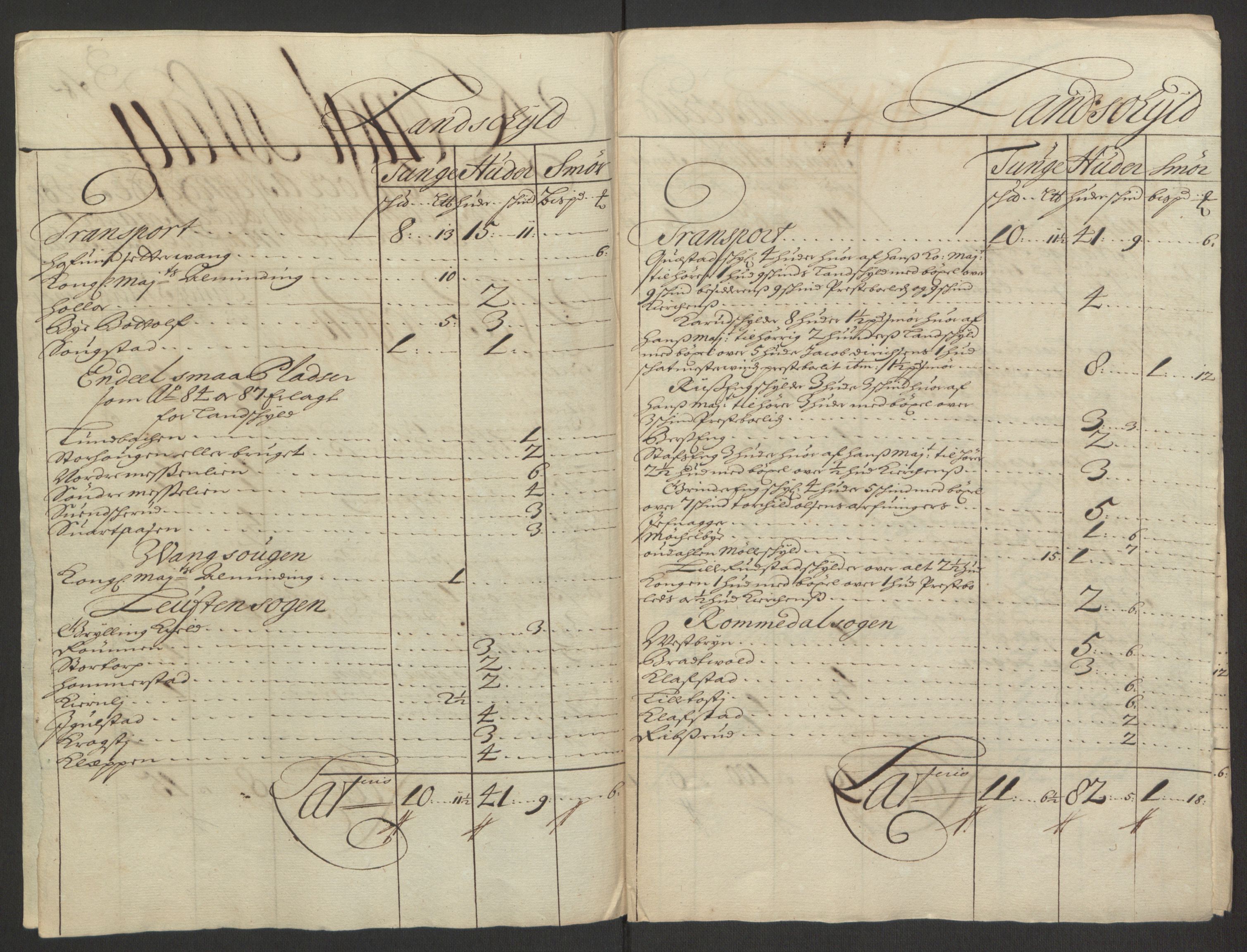 Rentekammeret inntil 1814, Reviderte regnskaper, Fogderegnskap, AV/RA-EA-4092/R16/L1034: Fogderegnskap Hedmark, 1693, s. 42