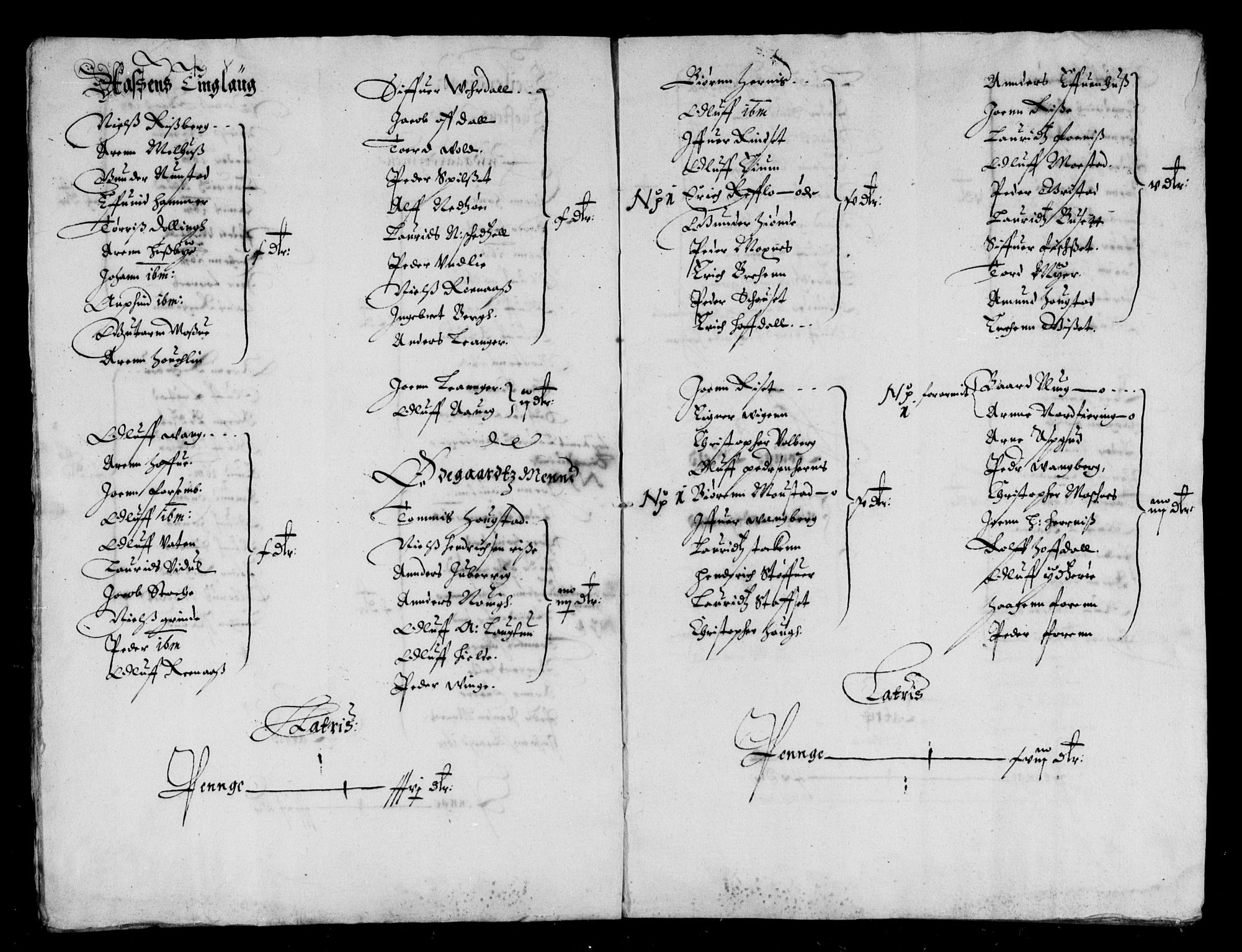 Rentekammeret inntil 1814, Reviderte regnskaper, Lensregnskaper, AV/RA-EA-5023/R/Rb/Rbw/L0078: Trondheim len, 1643-1644