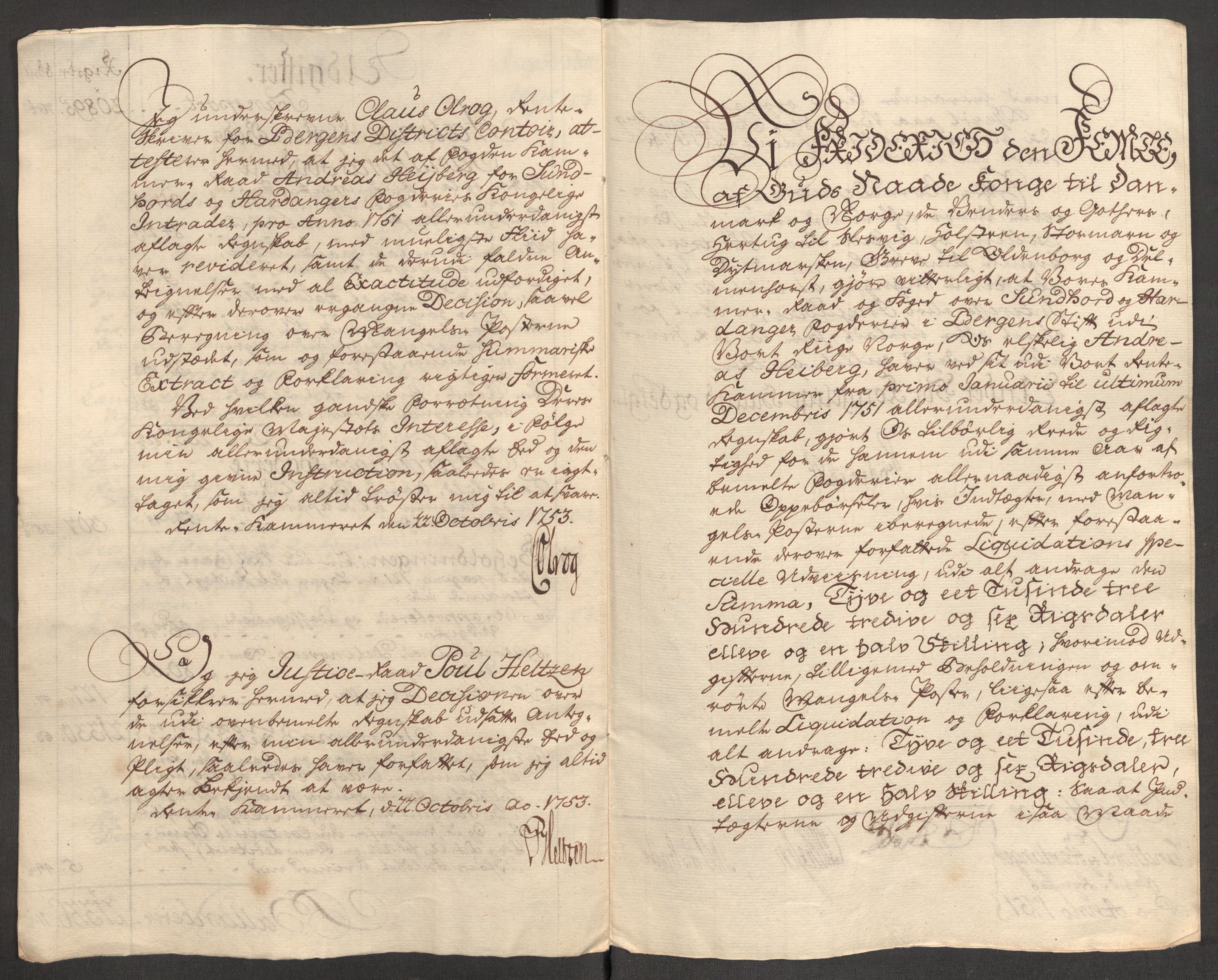 Rentekammeret inntil 1814, Reviderte regnskaper, Fogderegnskap, AV/RA-EA-4092/R48/L3056: Fogderegnskap Sunnhordland og Hardanger, 1751, s. 75