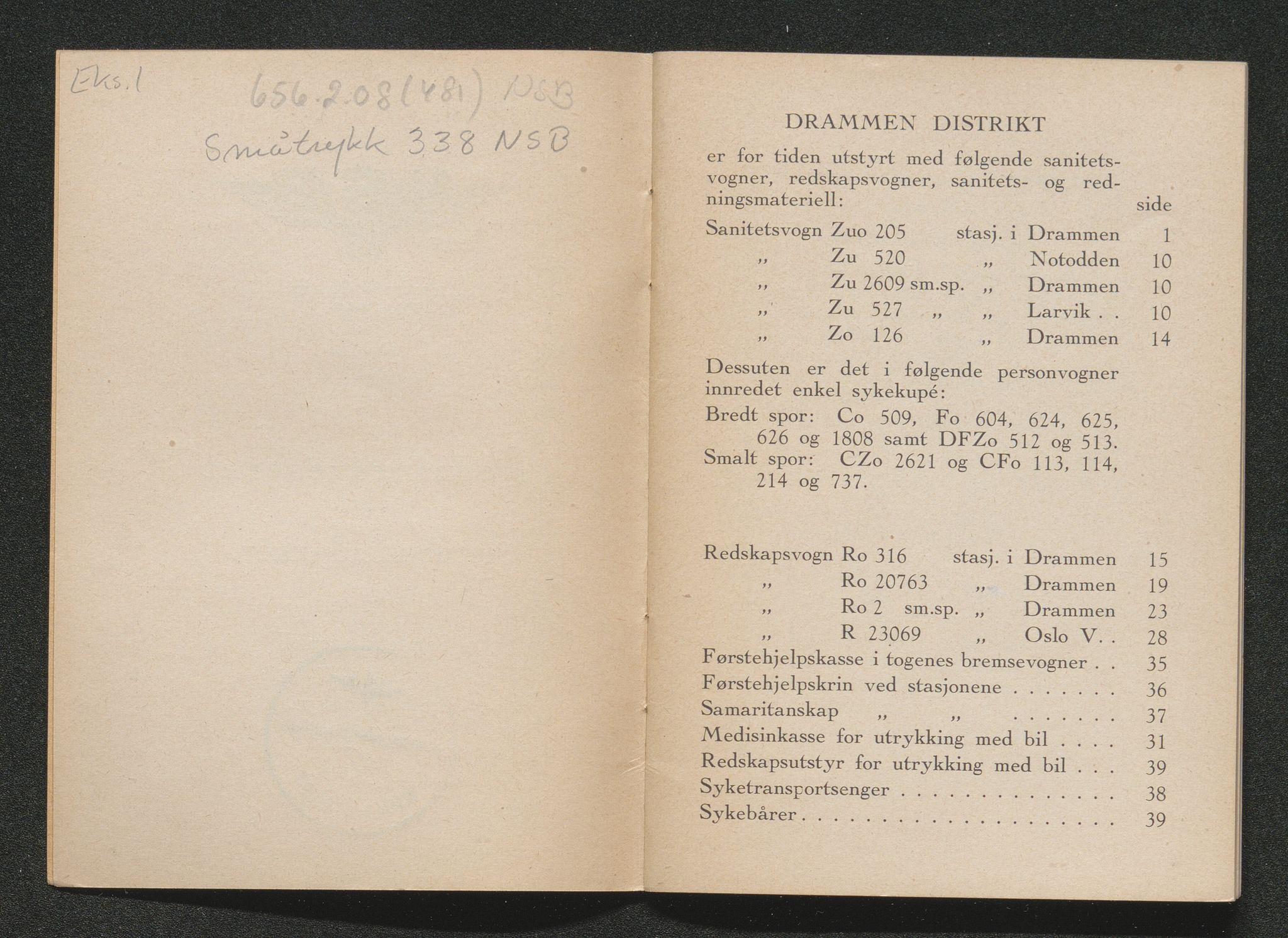 Norges Statsbaner Bibliotek (NSB), AV/SAKO-A-355/F/Fc/L0005/0002: Småtrykk 280 - 349 / Småtrykk 330 - 349, 1886-2006