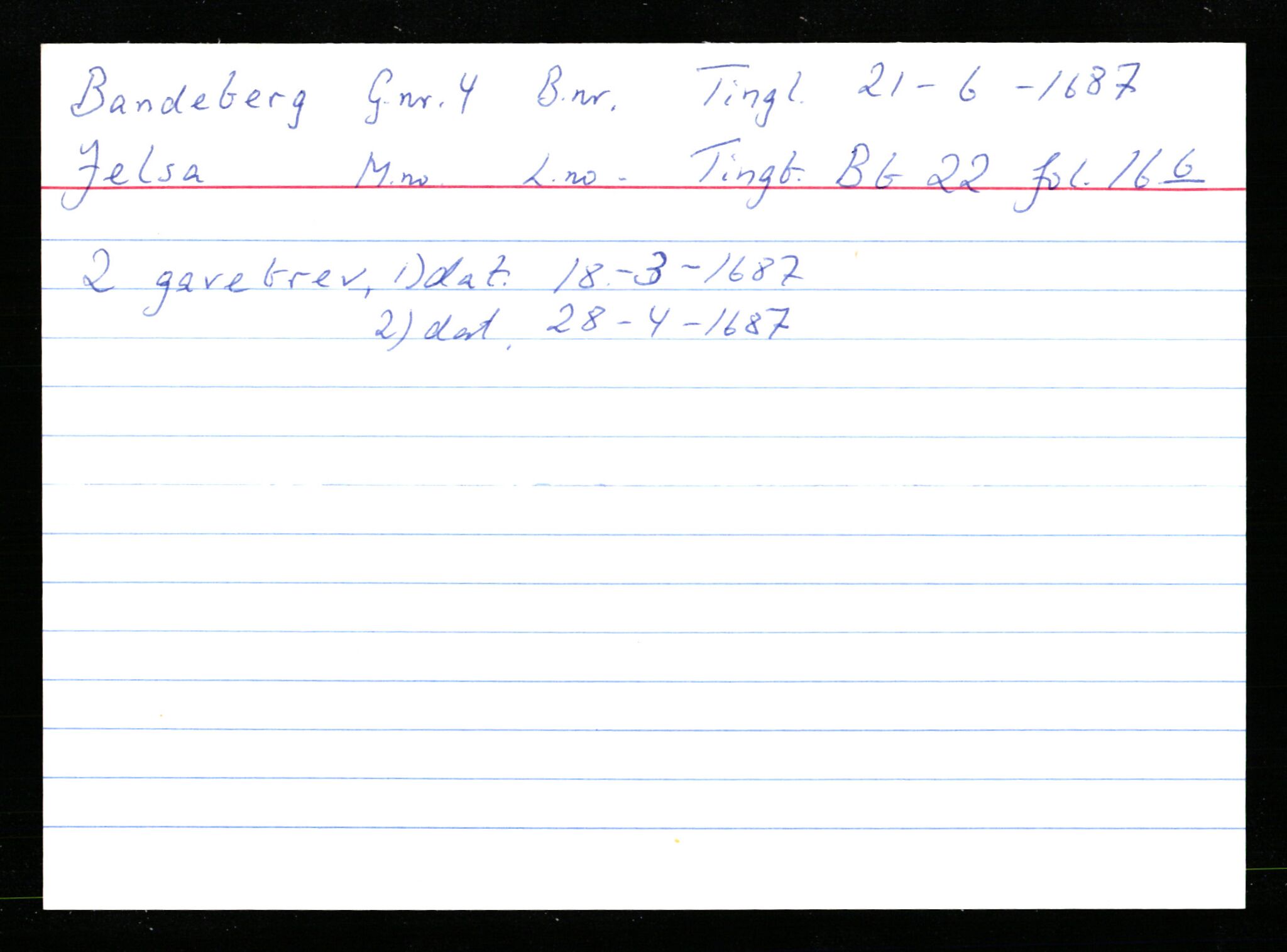 Statsarkivet i Stavanger, AV/SAST-A-101971/03/Y/Ym/L0003: Åstedskort sortert etter gårdsnavn: Austbø - Bandeberg, 1600-1950, s. 689