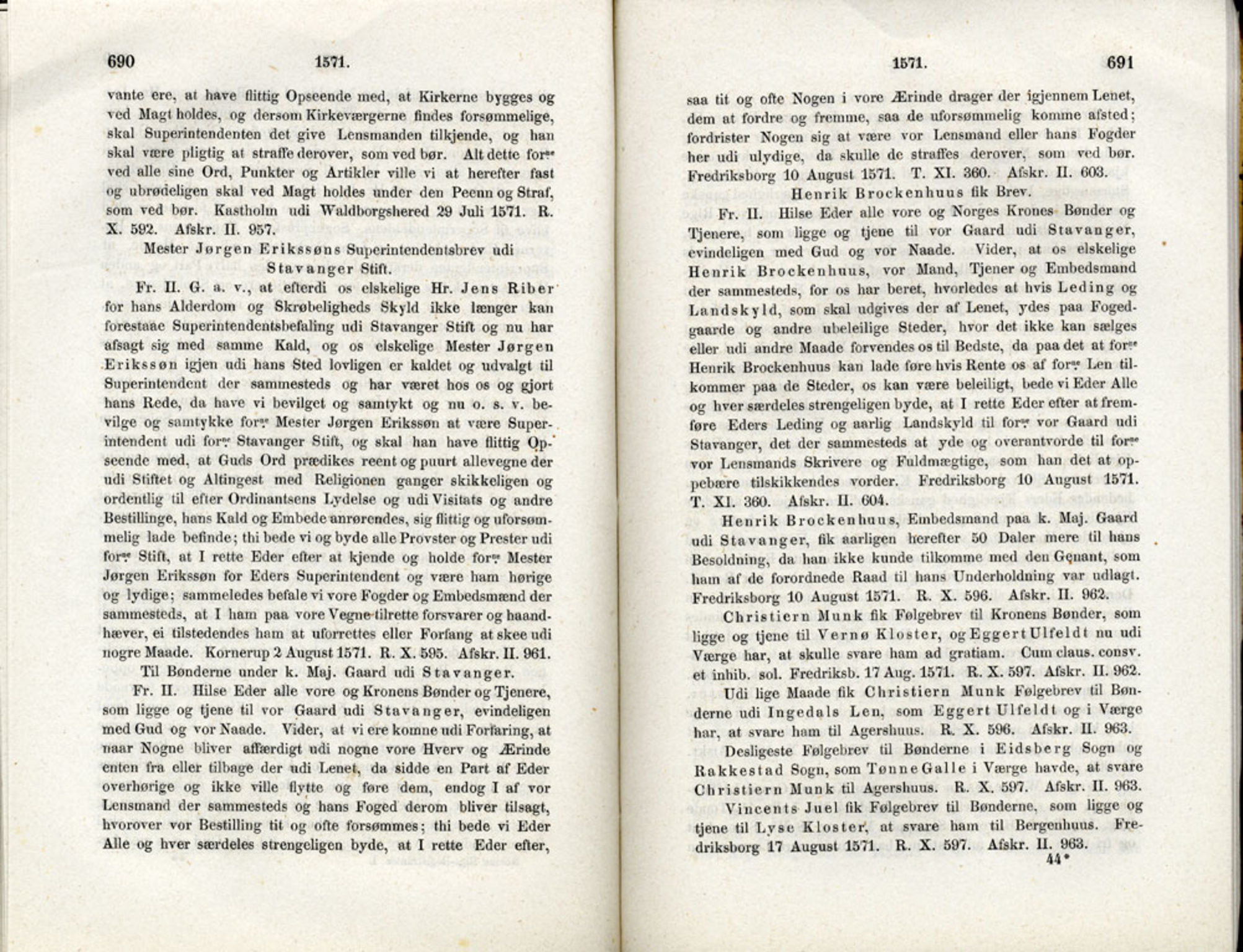 Publikasjoner utgitt av Det Norske Historiske Kildeskriftfond, PUBL/-/-/-: Norske Rigs-Registranter, bind 1, 1523-1571, s. 690-691