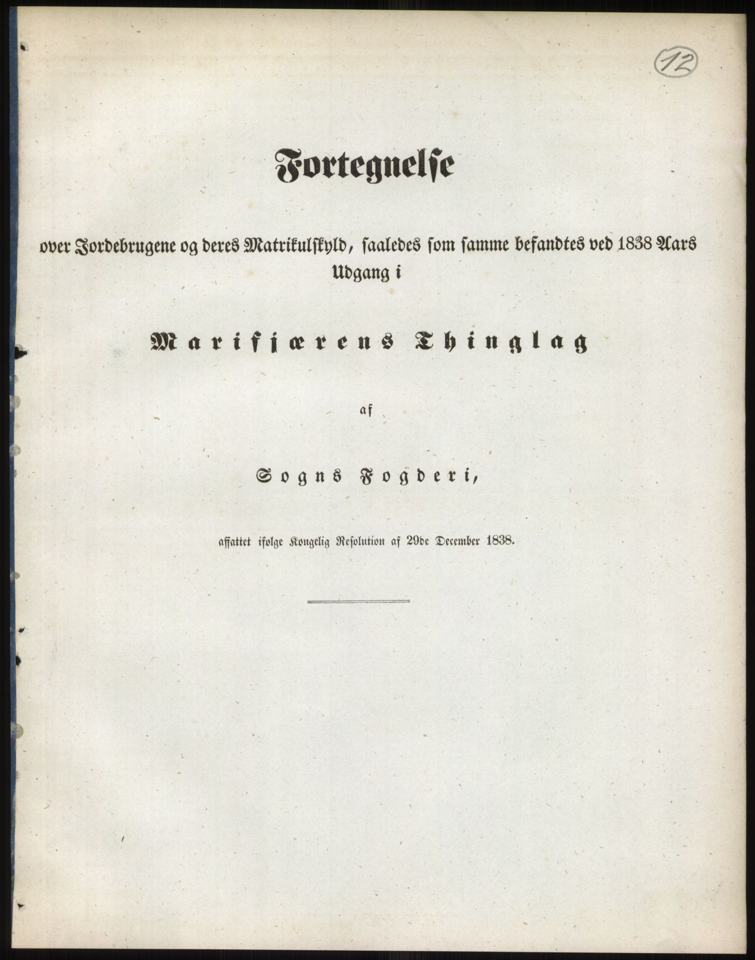 Andre publikasjoner, PUBL/PUBL-999/0002/0013: Bind 13 - Nordre Bergenhus amt, 1838, s. 19