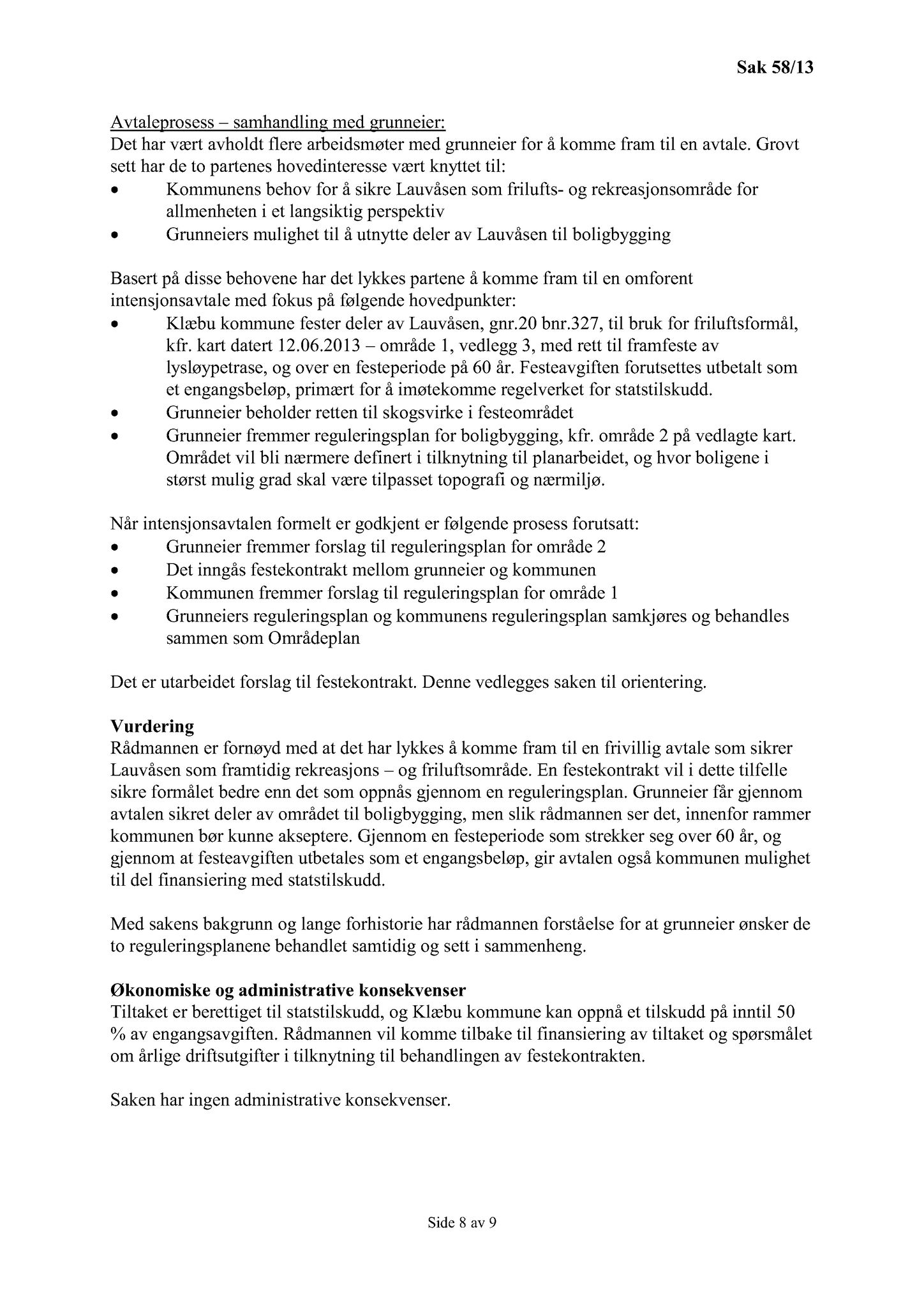 Klæbu Kommune, TRKO/KK/02-FS/L006: Formannsskapet - Møtedokumenter, 2013, s. 1266