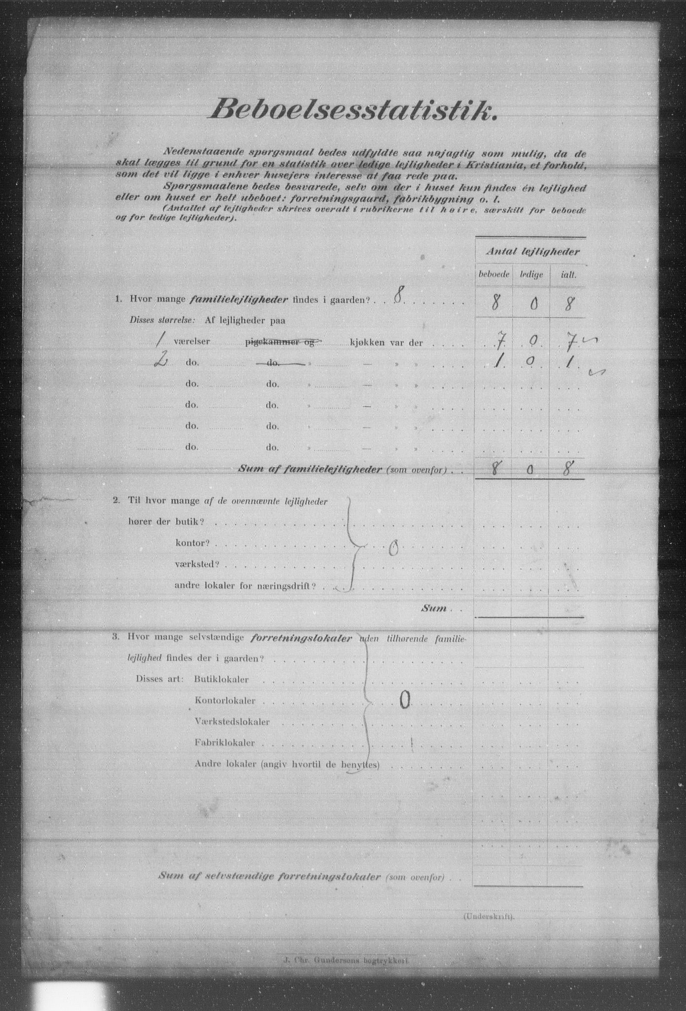 OBA, Kommunal folketelling 31.12.1903 for Kristiania kjøpstad, 1903, s. 24835