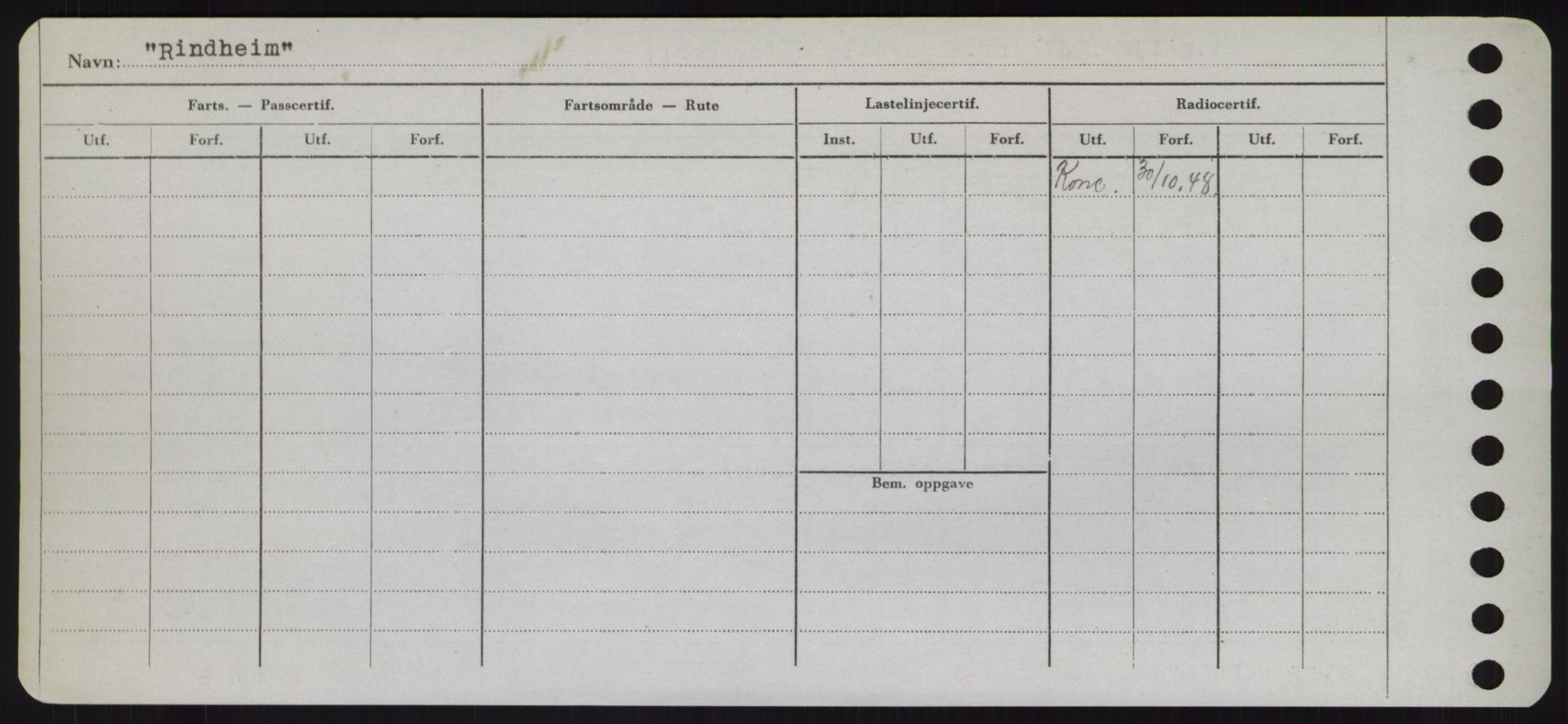 Sjøfartsdirektoratet med forløpere, Skipsmålingen, RA/S-1627/H/Hd/L0030: Fartøy, Q-Riv, s. 542