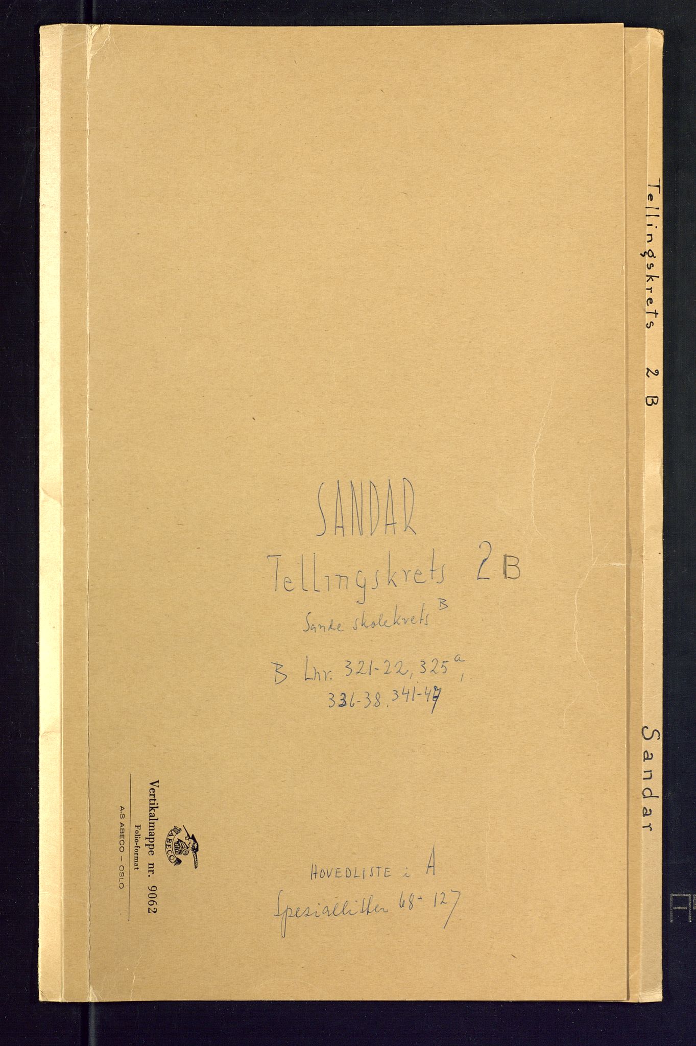 SAKO, Folketelling 1875 for 0724L Sandeherred prestegjeld, Sandeherred sokn, 1875, s. 12