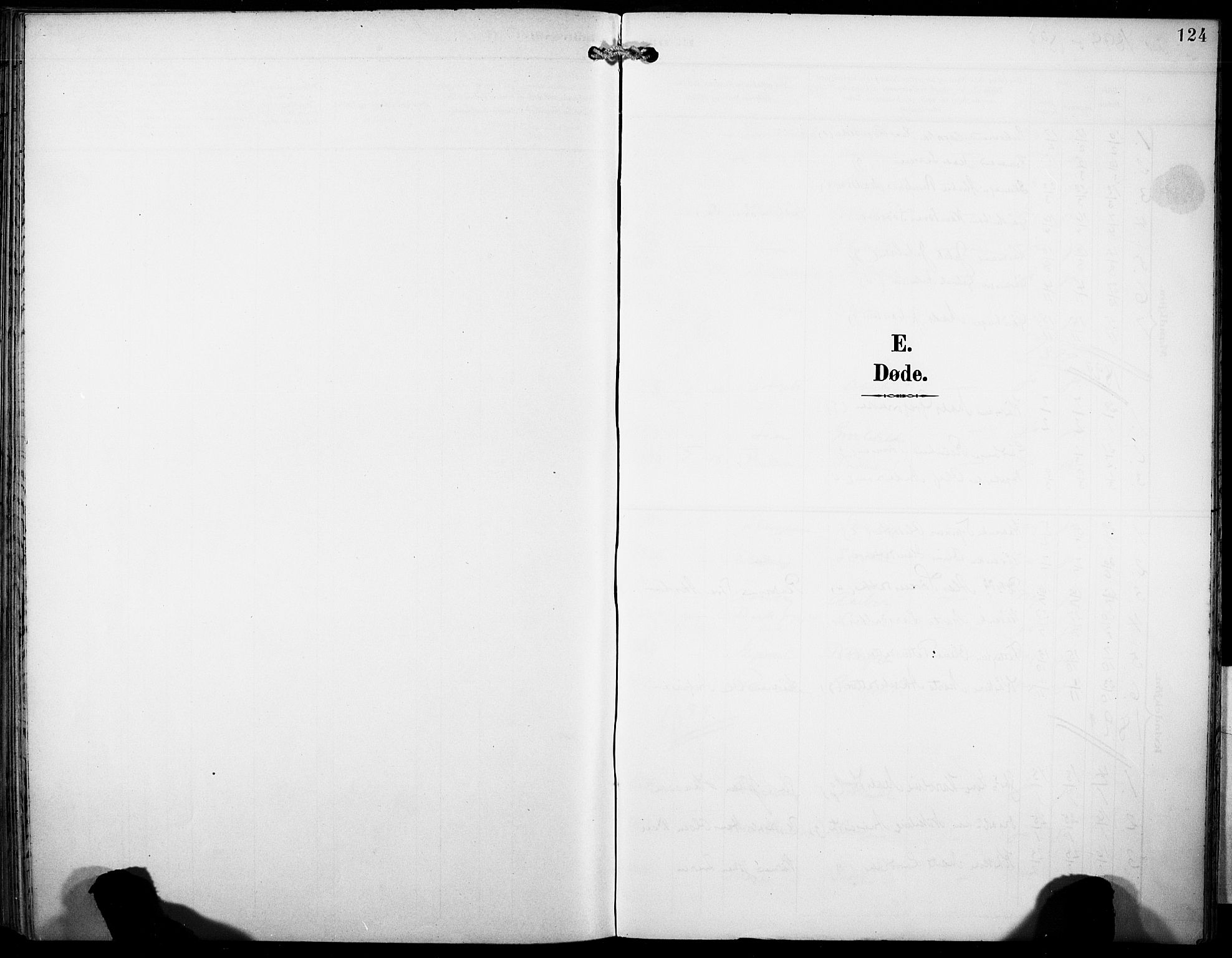 Gaular sokneprestembete, SAB/A-80001/H/Haa: Ministerialbok nr. B 2, 1898-1911, s. 124