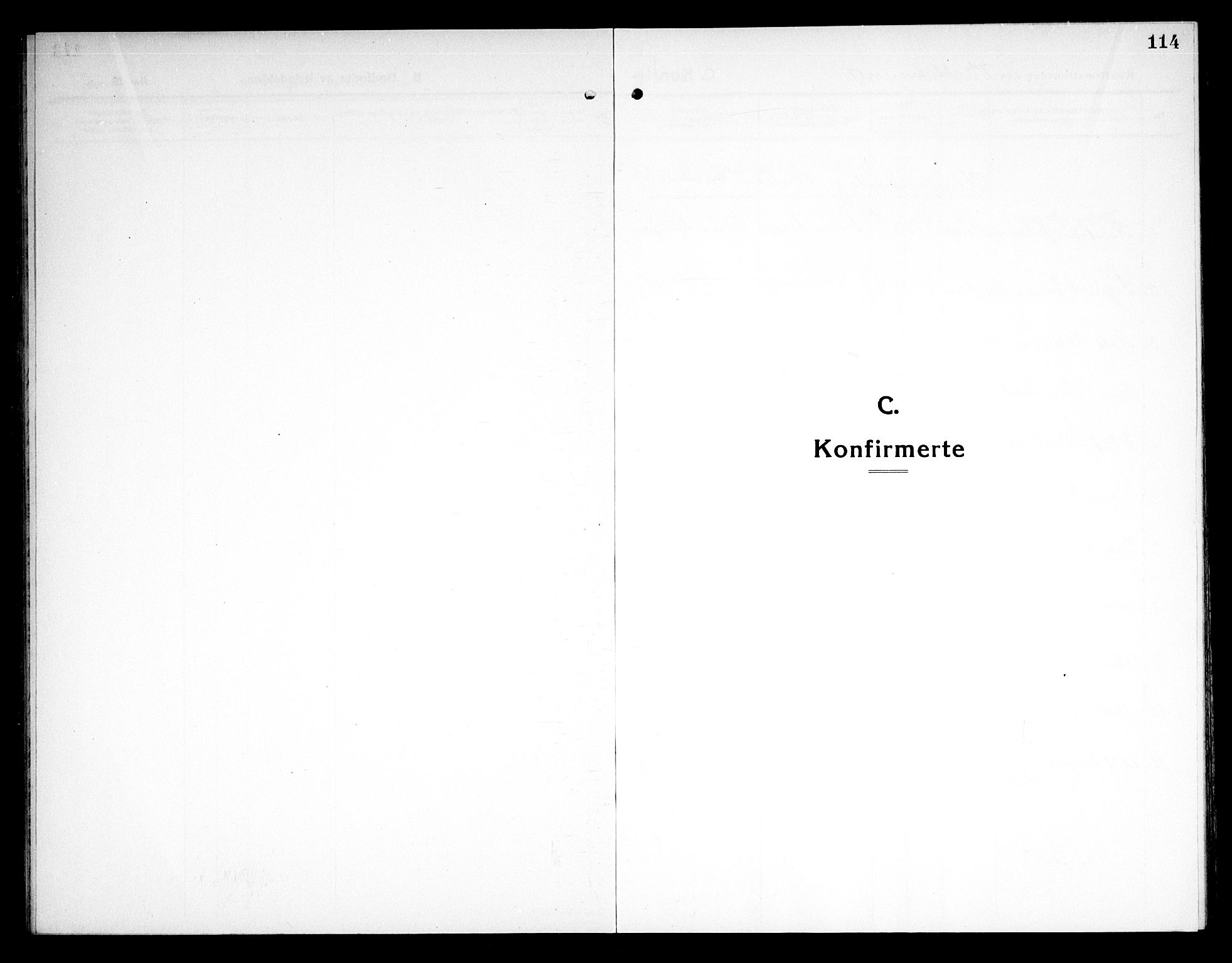 Sørum prestekontor Kirkebøker, SAO/A-10303/G/Ga/L0008: Klokkerbok nr. I 8, 1917-1934, s. 114