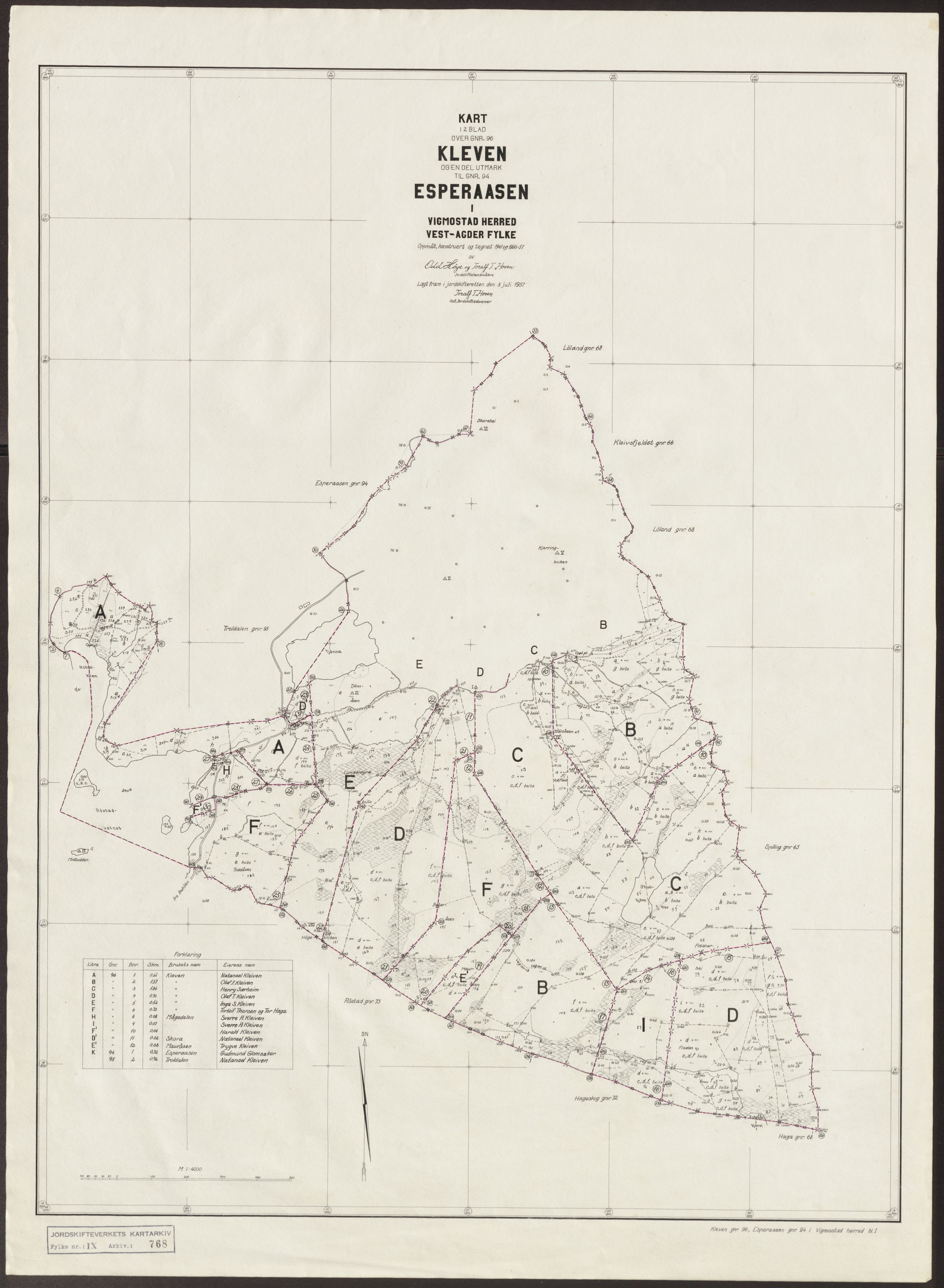 Jordskifteverkets kartarkiv, RA/S-3929/T, 1859-1988, s. 967