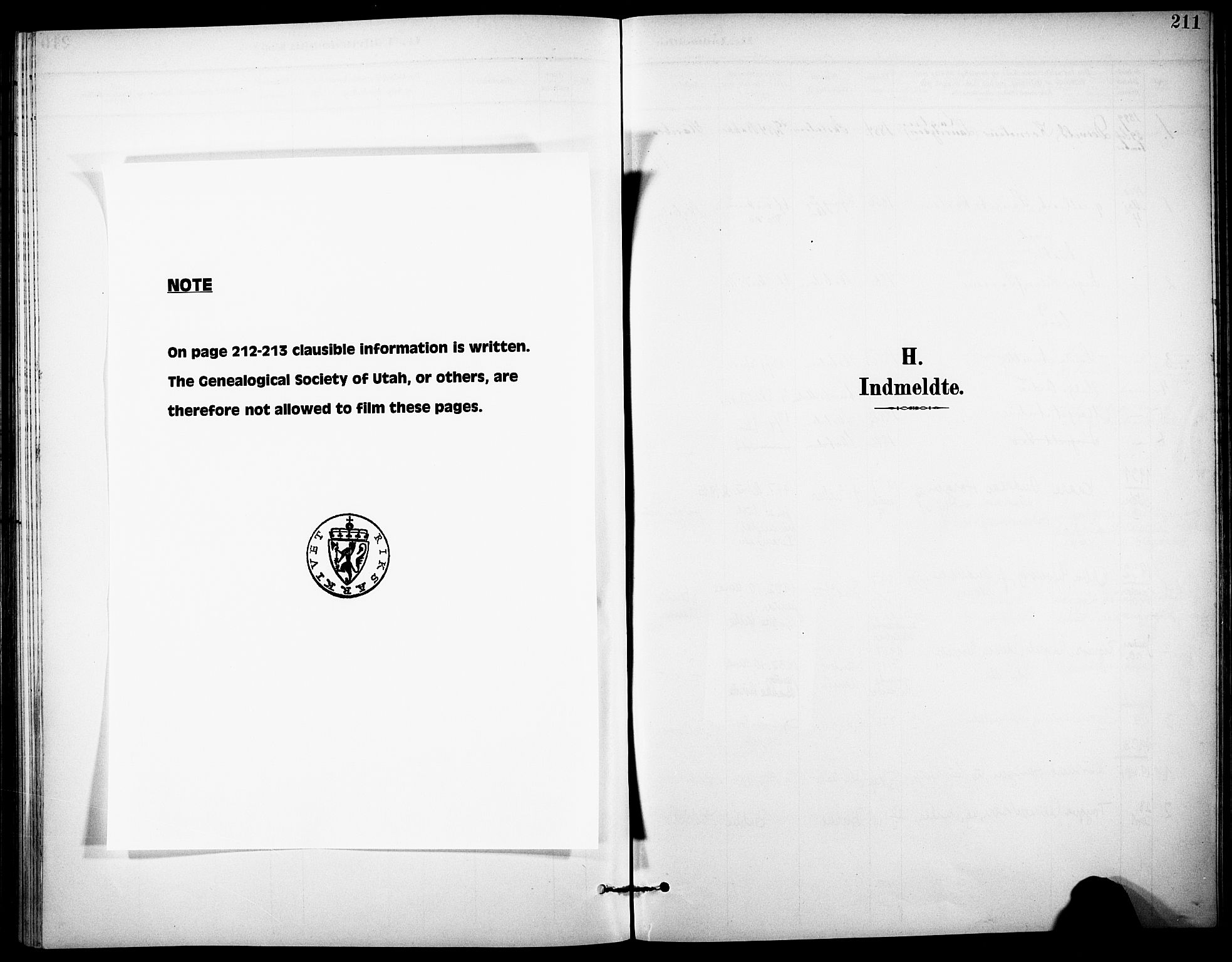 Eiker kirkebøker, SAKO/A-4/F/Fc/L0003: Ministerialbok nr. III 3, 1897-1981, s. 211