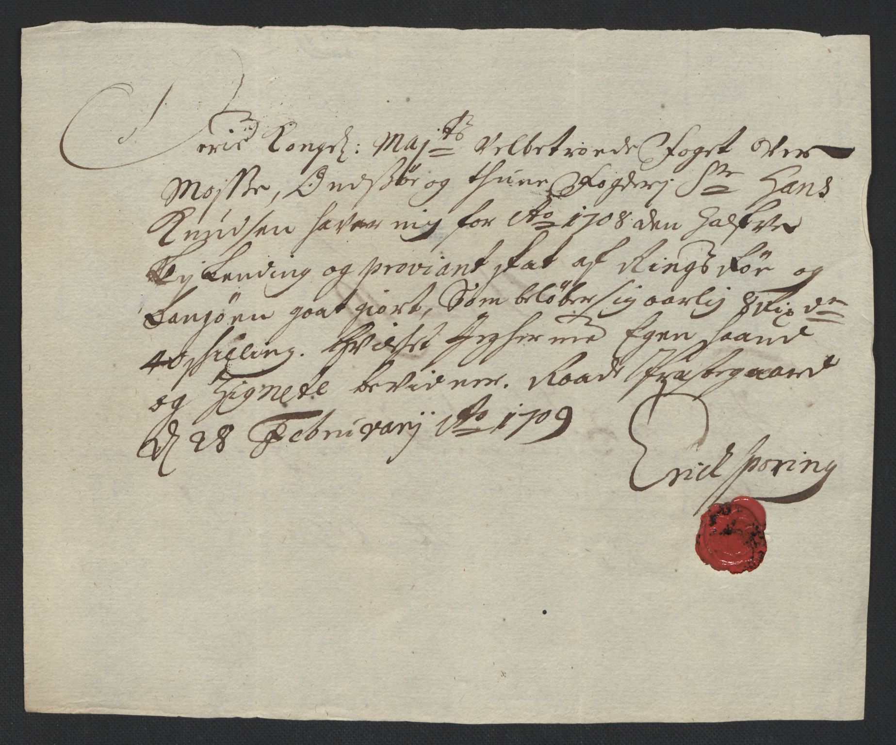 Rentekammeret inntil 1814, Reviderte regnskaper, Fogderegnskap, AV/RA-EA-4092/R04/L0134: Fogderegnskap Moss, Onsøy, Tune, Veme og Åbygge, 1707-1708, s. 375