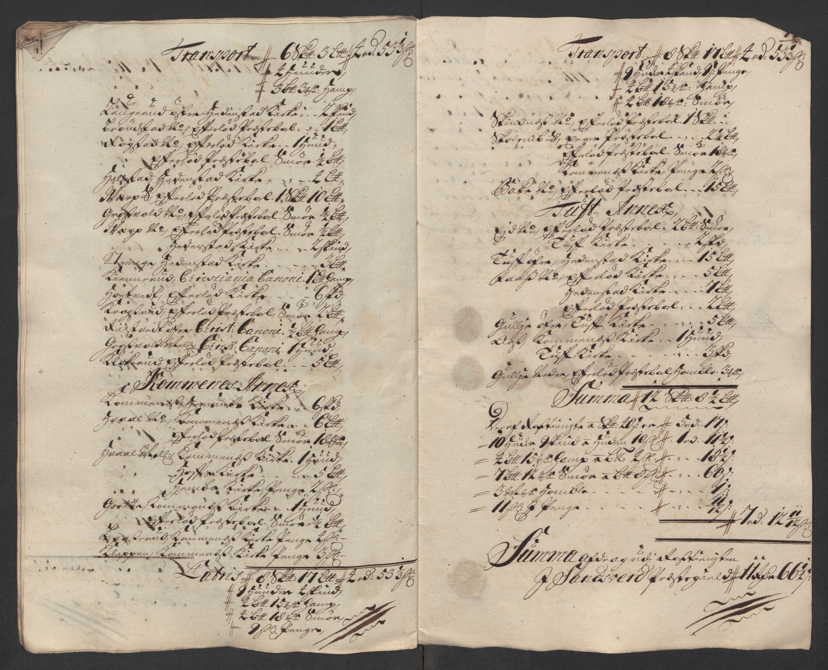 Rentekammeret inntil 1814, Reviderte regnskaper, Fogderegnskap, RA/EA-4092/R24/L1594: Fogderegnskap Numedal og Sandsvær, 1718, s. 363