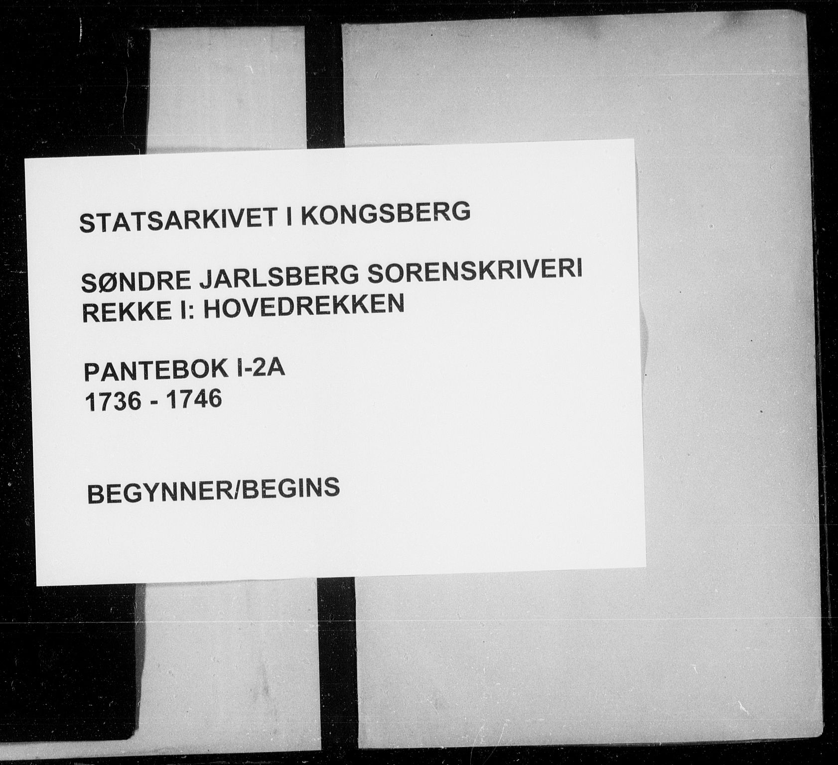 Søndre Jarlsberg sorenskriveri, AV/SAKO-A-129/G/Ga/Gaa/L0002a: Pantebok nr. I 2a, 1736-1746