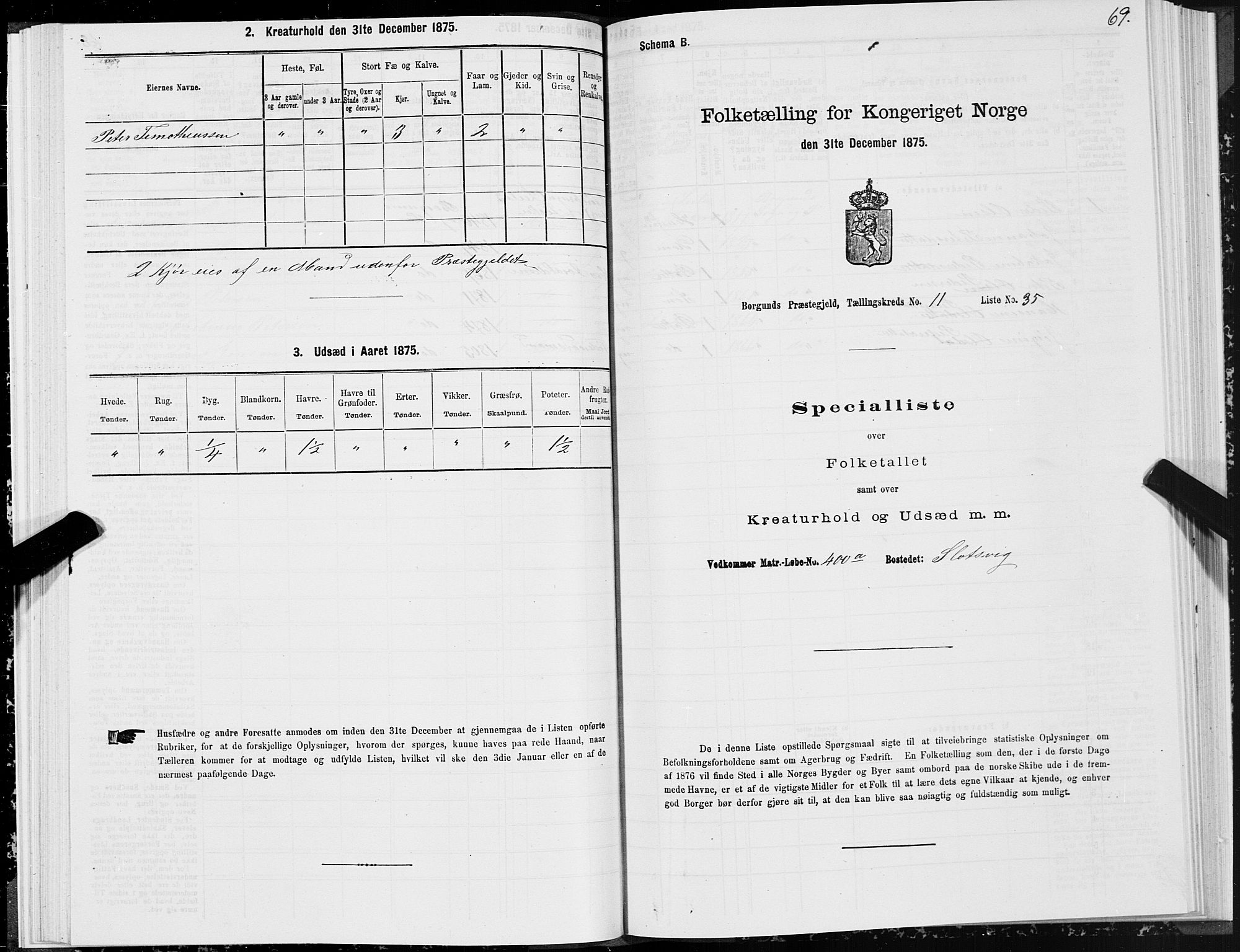 SAT, Folketelling 1875 for 1531P Borgund prestegjeld, 1875, s. 6069