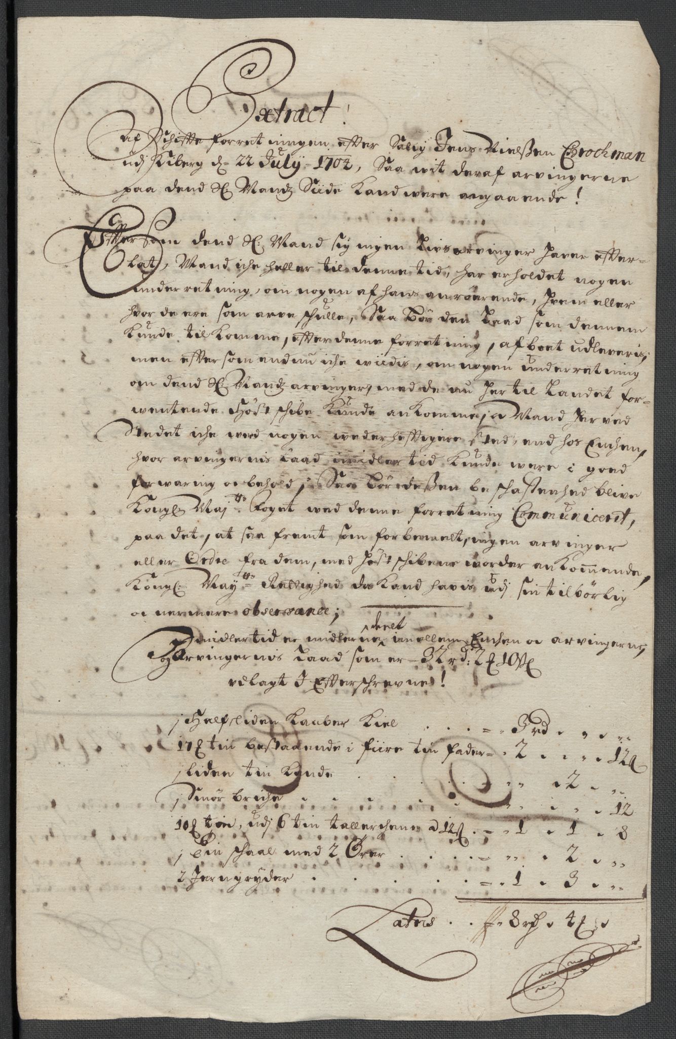 Rentekammeret inntil 1814, Reviderte regnskaper, Fogderegnskap, RA/EA-4092/R69/L4853: Fogderegnskap Finnmark/Vardøhus, 1705-1706, s. 105