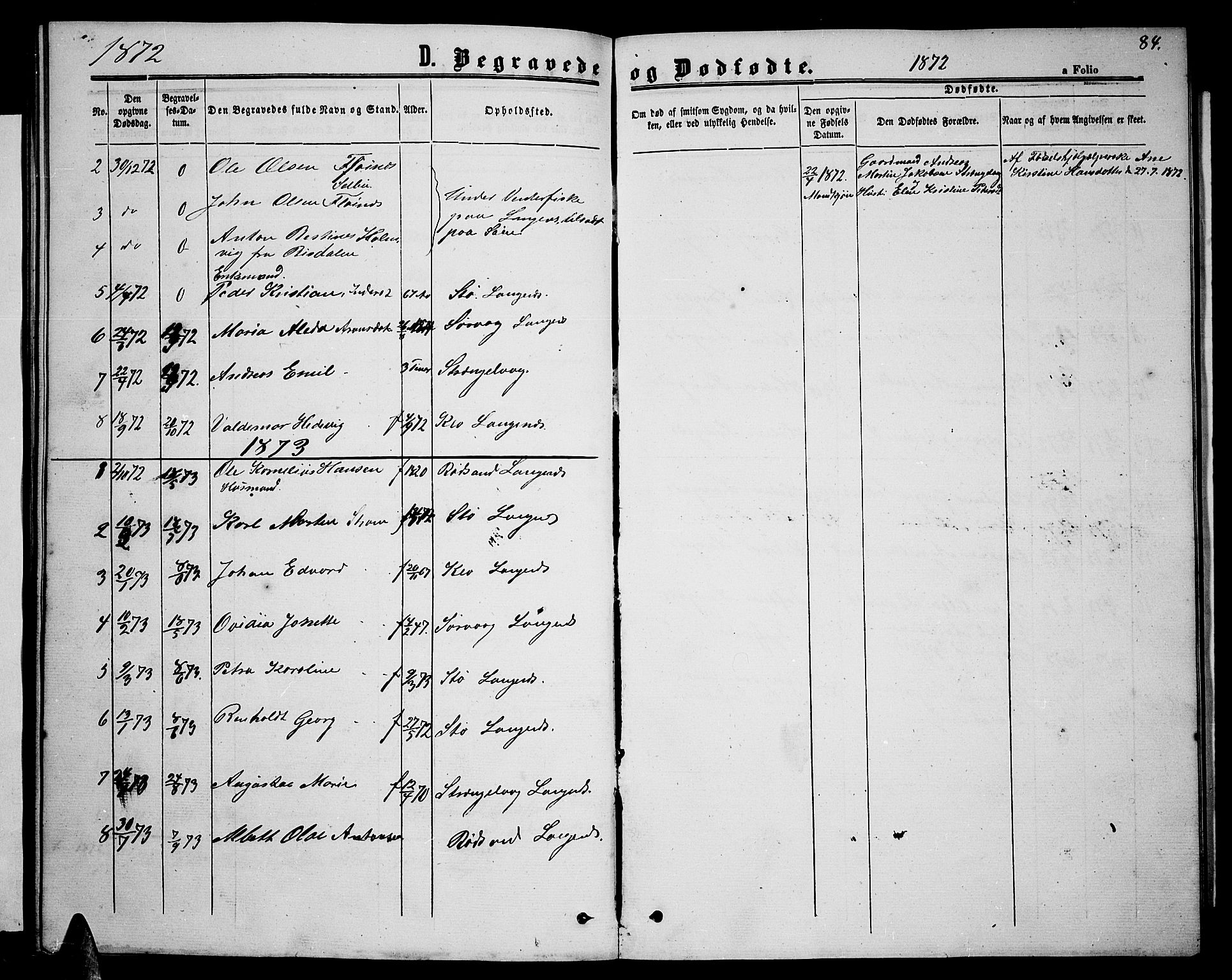 Ministerialprotokoller, klokkerbøker og fødselsregistre - Nordland, AV/SAT-A-1459/894/L1358: Klokkerbok nr. 894C01, 1864-1877, s. 84