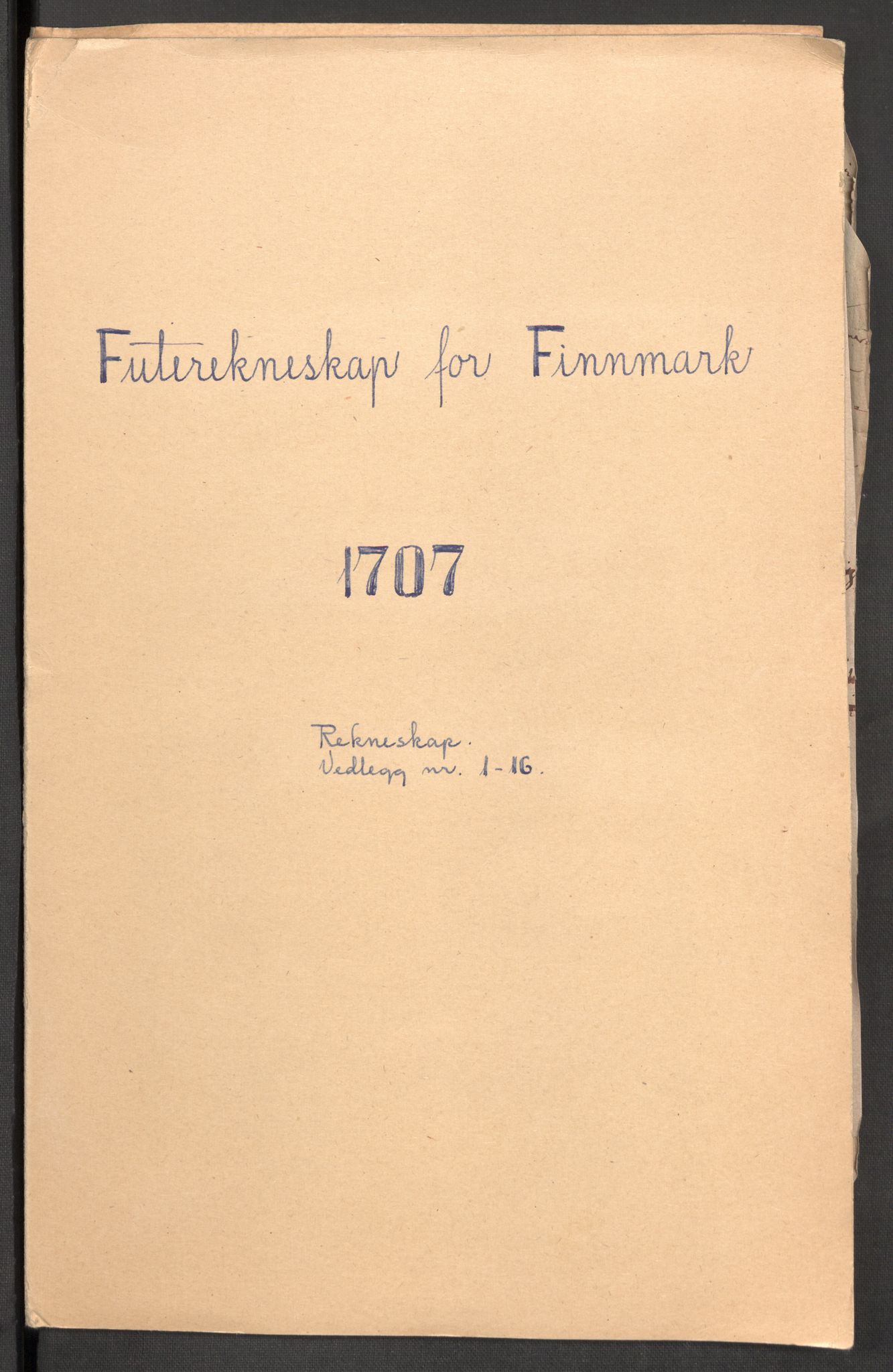 Rentekammeret inntil 1814, Reviderte regnskaper, Fogderegnskap, AV/RA-EA-4092/R69/L4854: Fogderegnskap Finnmark/Vardøhus, 1707-1708, s. 2