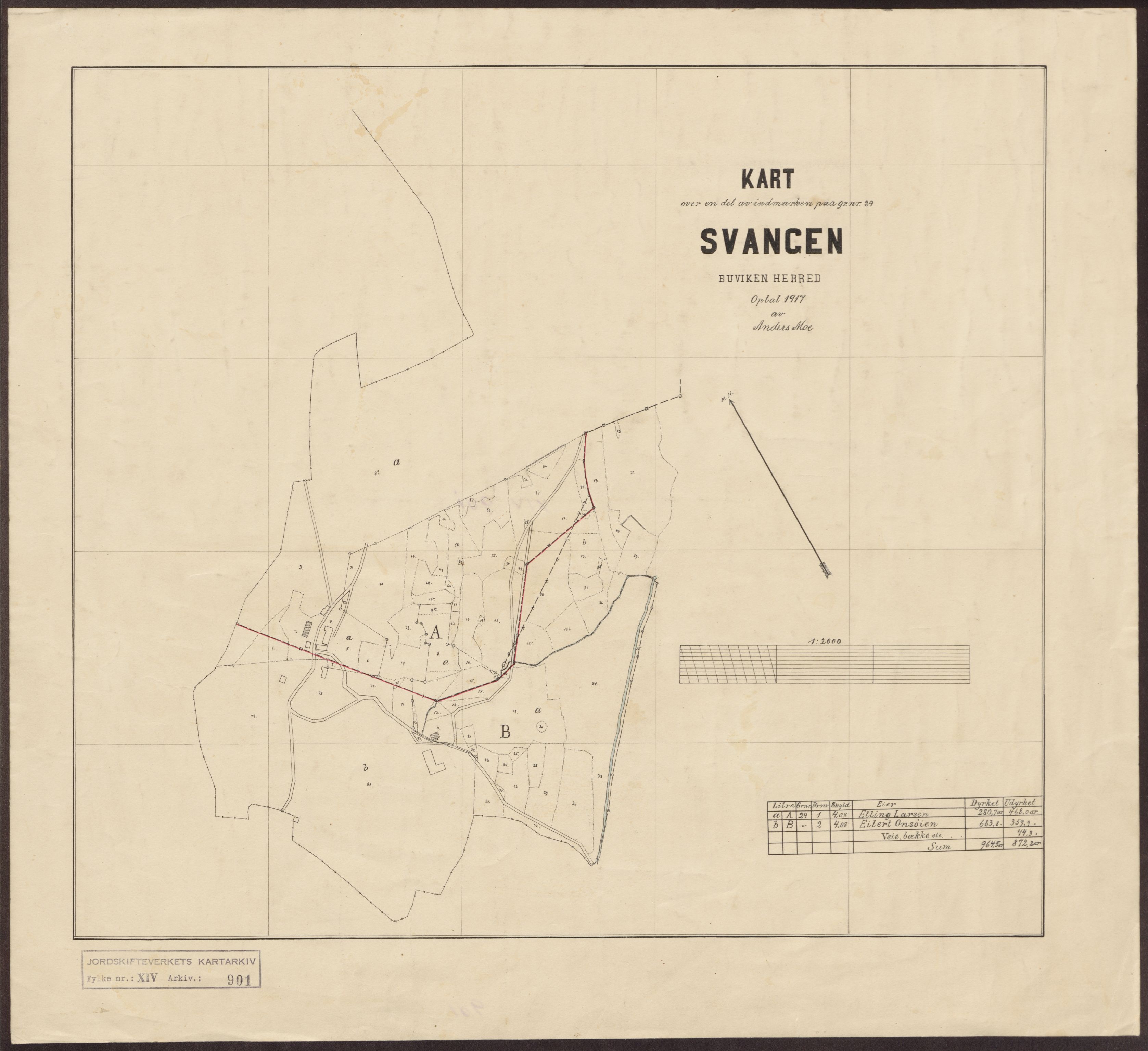 Jordskifteverkets kartarkiv, AV/RA-S-3929/T, 1859-1988, s. 1431