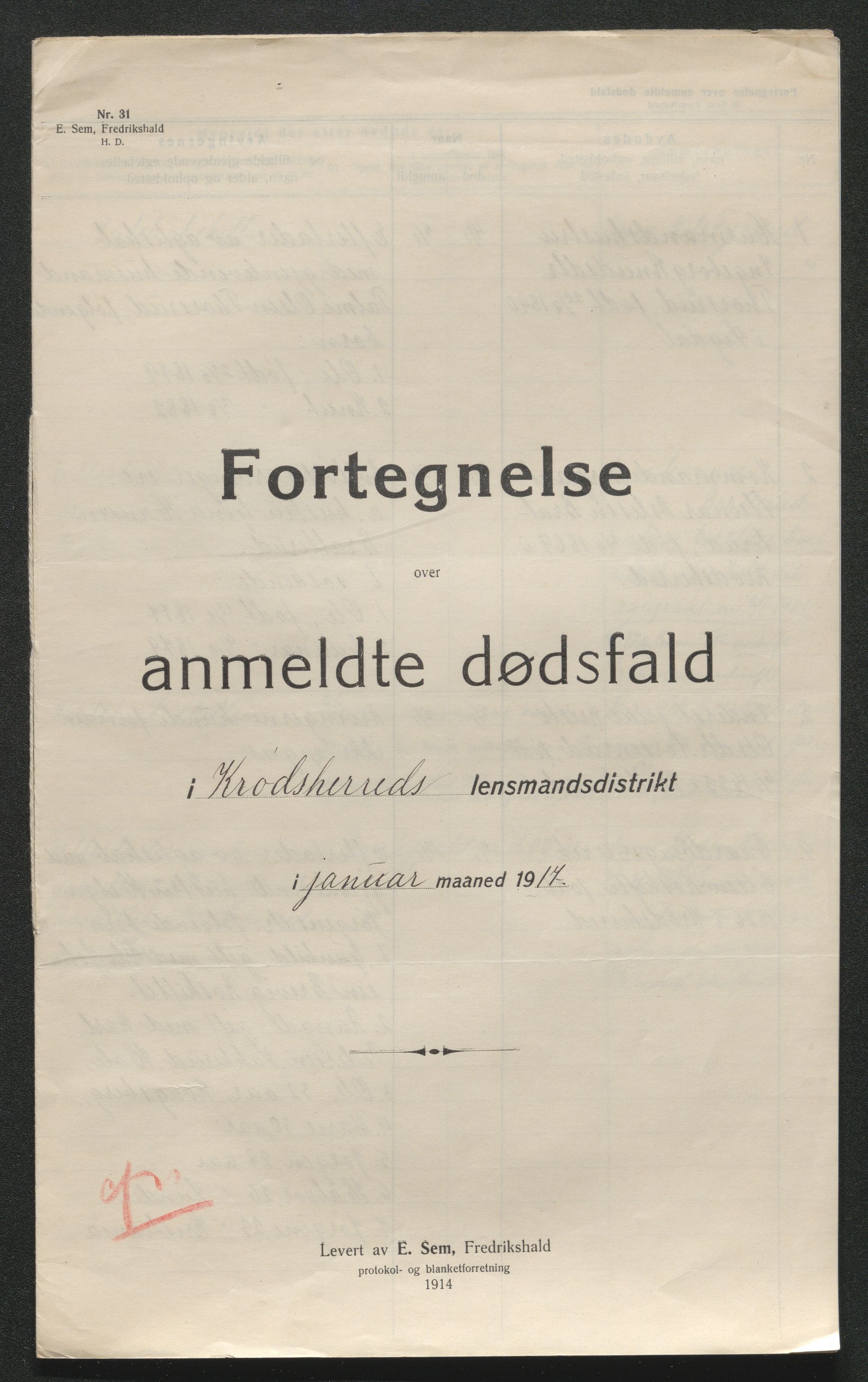 Eiker, Modum og Sigdal sorenskriveri, AV/SAKO-A-123/H/Ha/Hab/L0038: Dødsfallsmeldinger, 1916-1917, s. 855