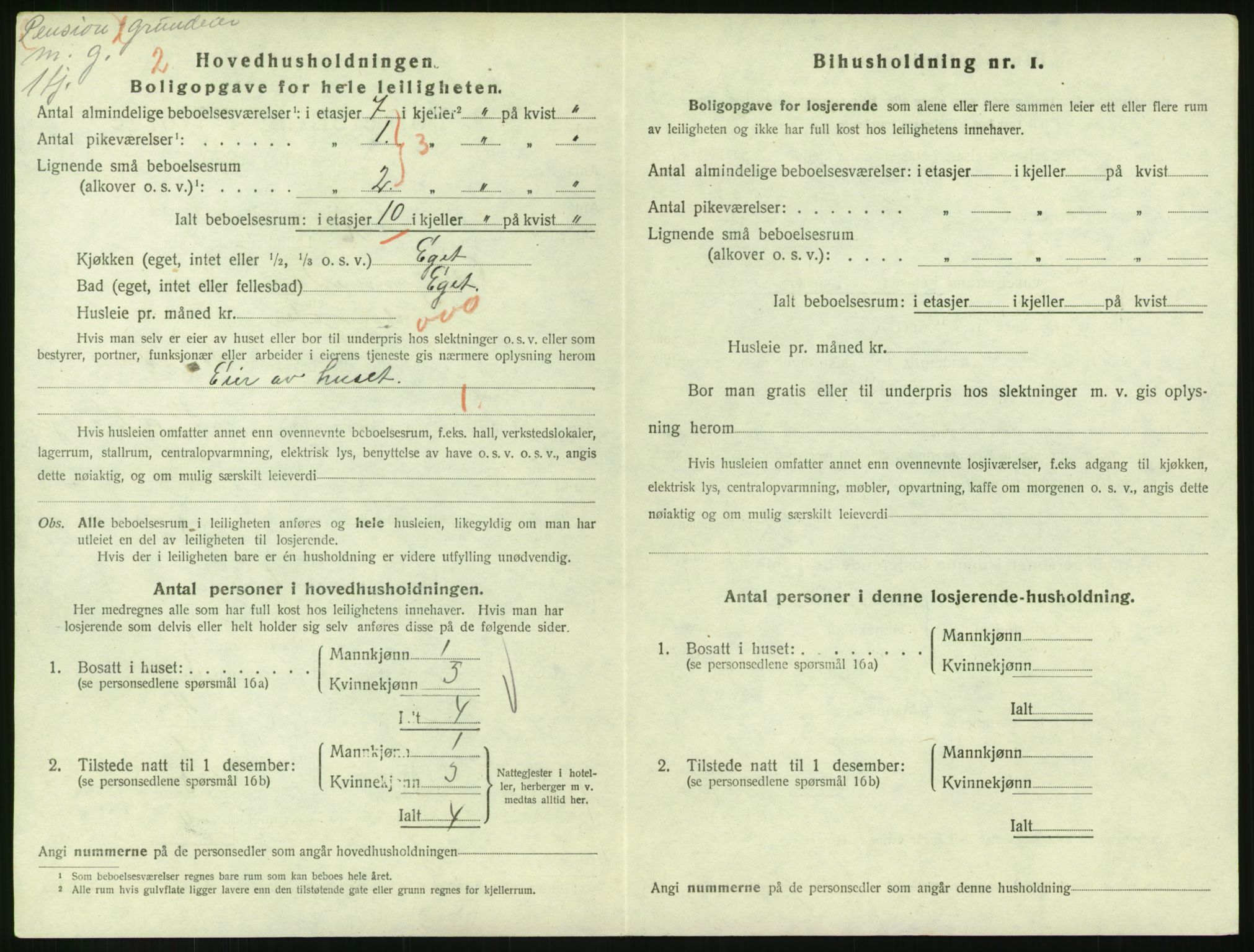 SAH, Folketelling 1920 for 0501 Lillehammer kjøpstad, 1920, s. 1849