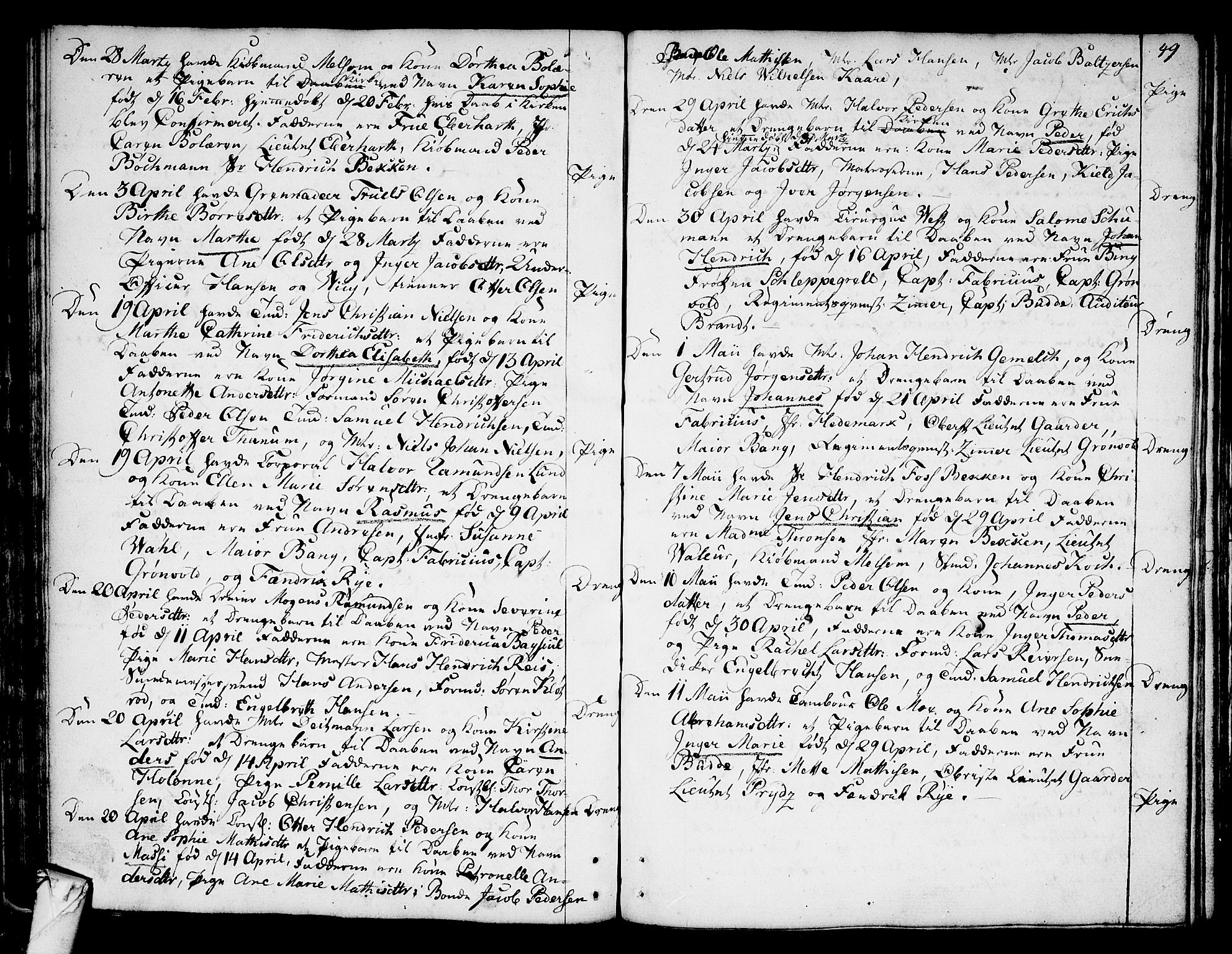 Stavern kirkebøker, AV/SAKO-A-318/F/Fa/L0002: Ministerialbok nr. 2, 1783-1809, s. 49