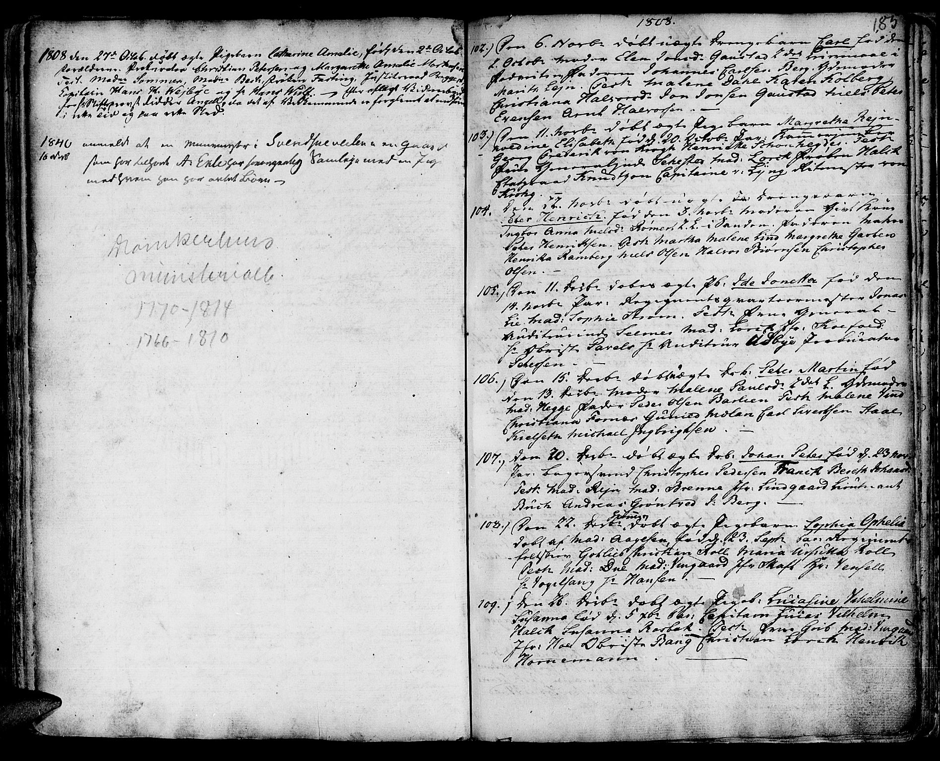 Ministerialprotokoller, klokkerbøker og fødselsregistre - Sør-Trøndelag, AV/SAT-A-1456/601/L0039: Ministerialbok nr. 601A07, 1770-1819, s. 185
