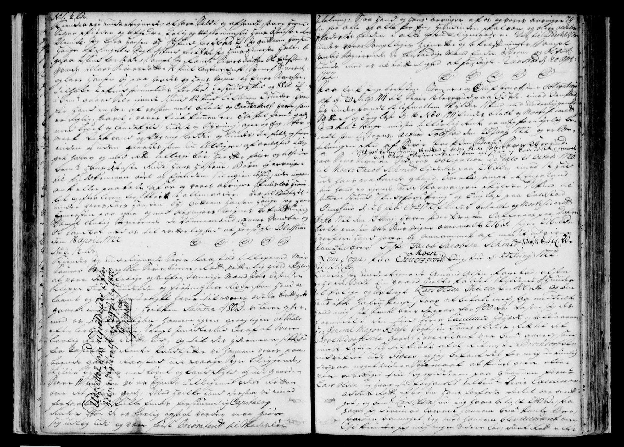 Sorenskriverier i Gudbrandsdalen, SAH/TING-036/H/Hb/L0001: Pantebok nr. 1, 1720-1726, s. 79