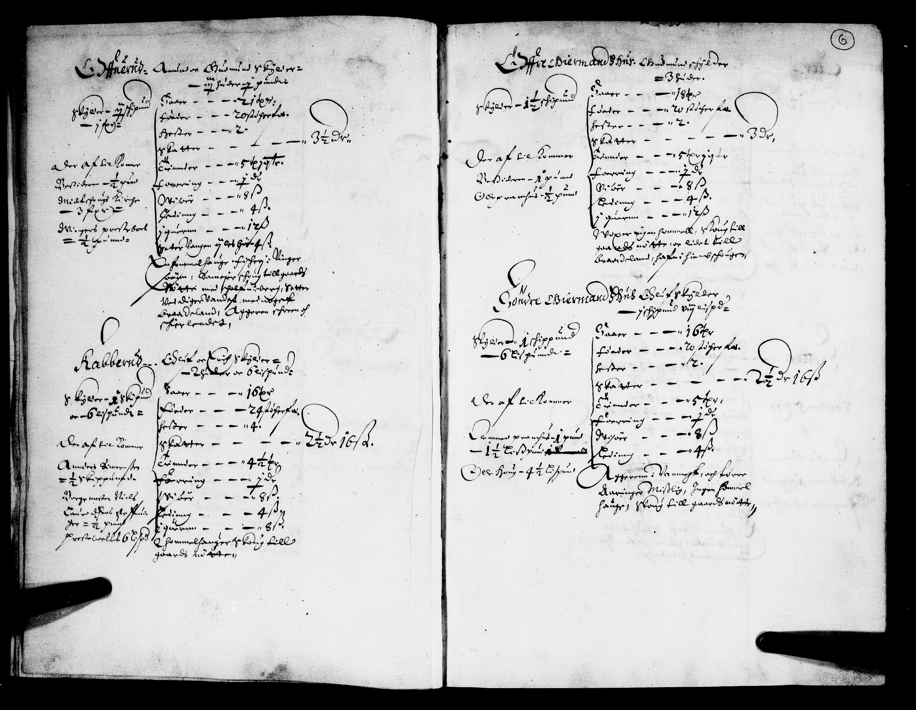 Rentekammeret inntil 1814, Realistisk ordnet avdeling, RA/EA-4070/N/Nb/Nba/L0011: Odal, Solør og Østerdalen fogderi, 1667, s. 5b-6a