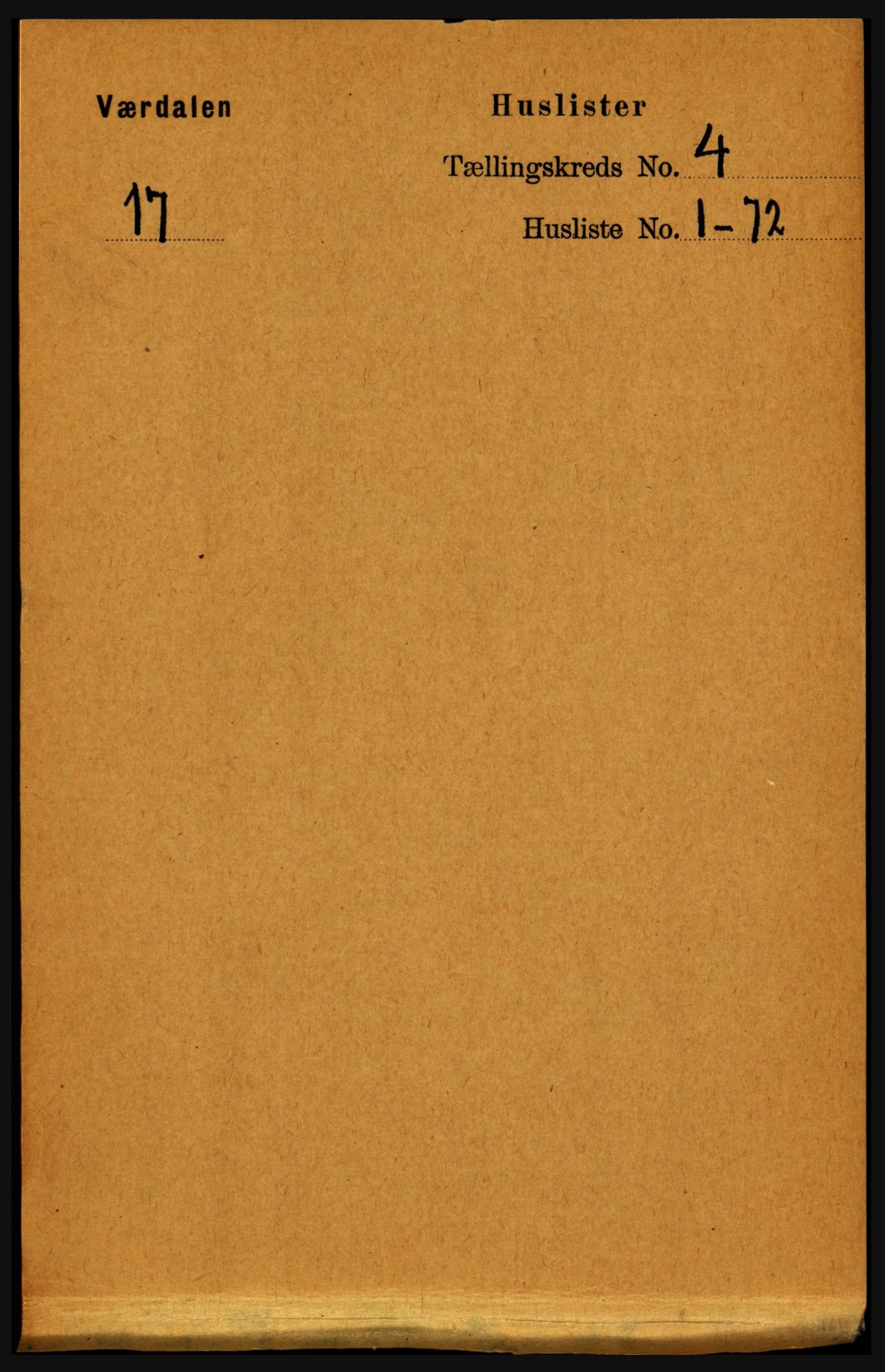 RA, Folketelling 1891 for 1721 Verdal herred, 1891, s. 2403